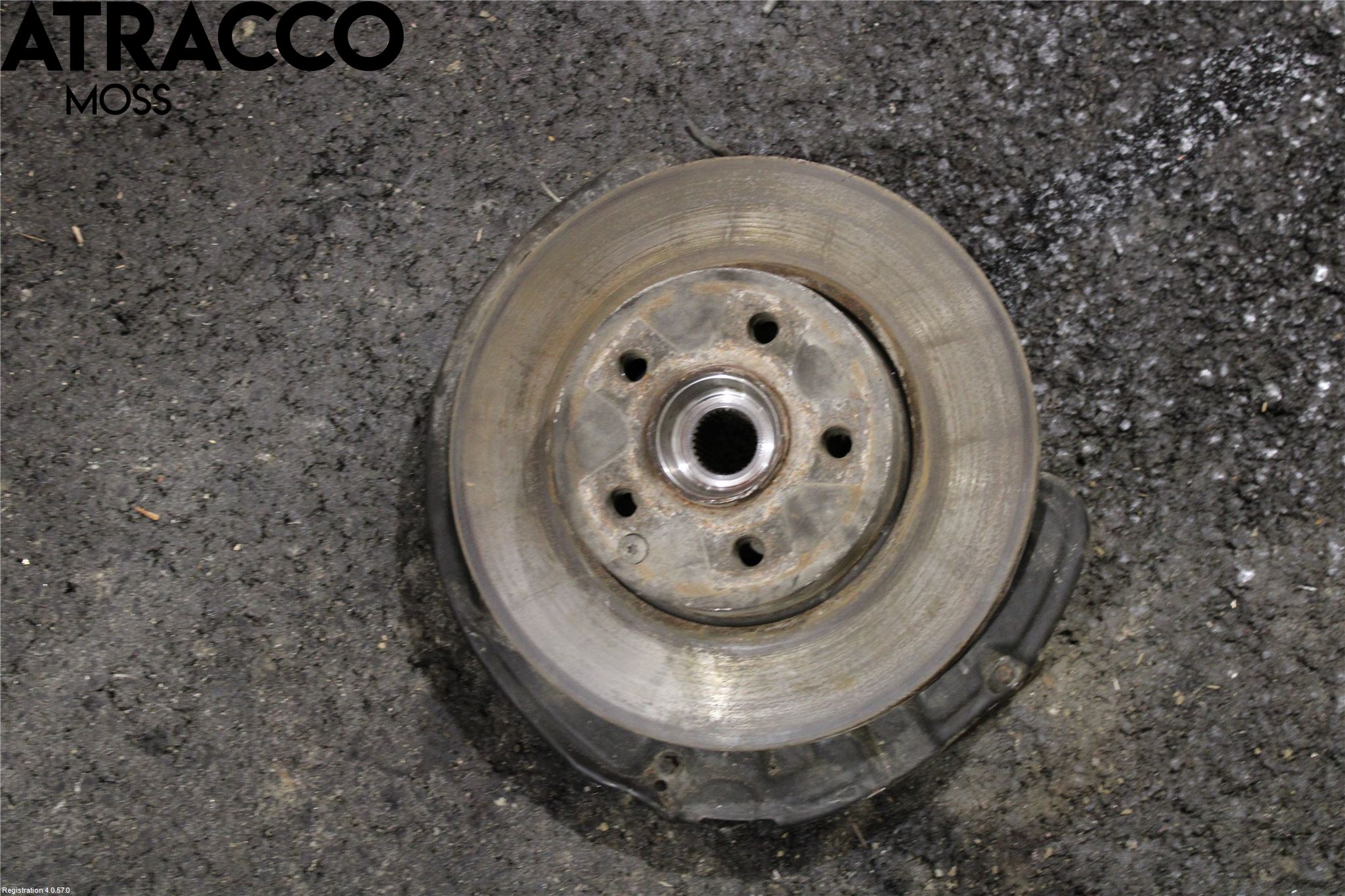 Mercedes-Benz MB C-KLASS (W204) 07-15 Spindel Vf