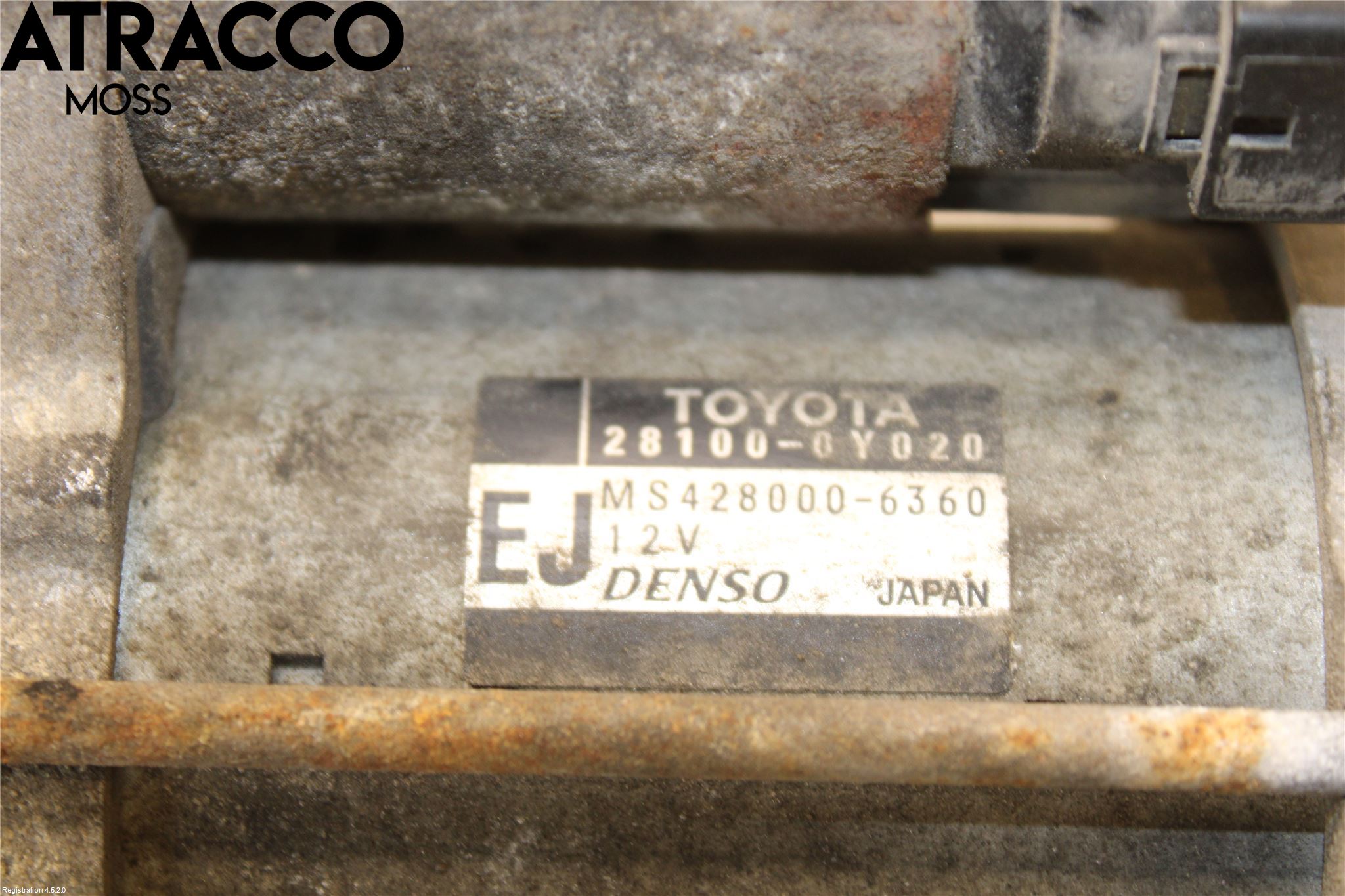 Toyota AURIS 10-12 Startmotor