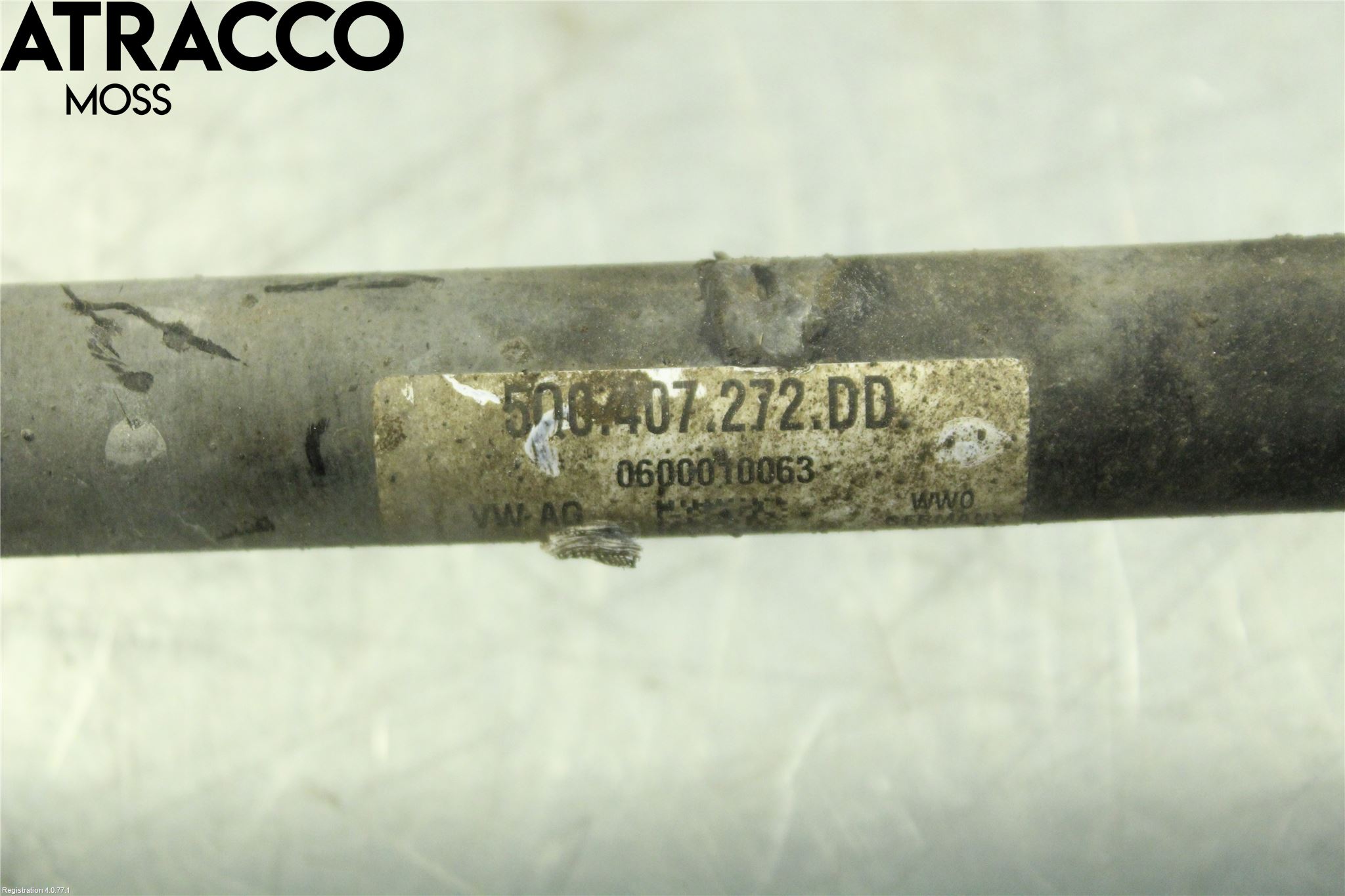 Volkswagen VW GOLF / E-GOLF VII 13-20 Drivaksel Foran Kompl Høyre