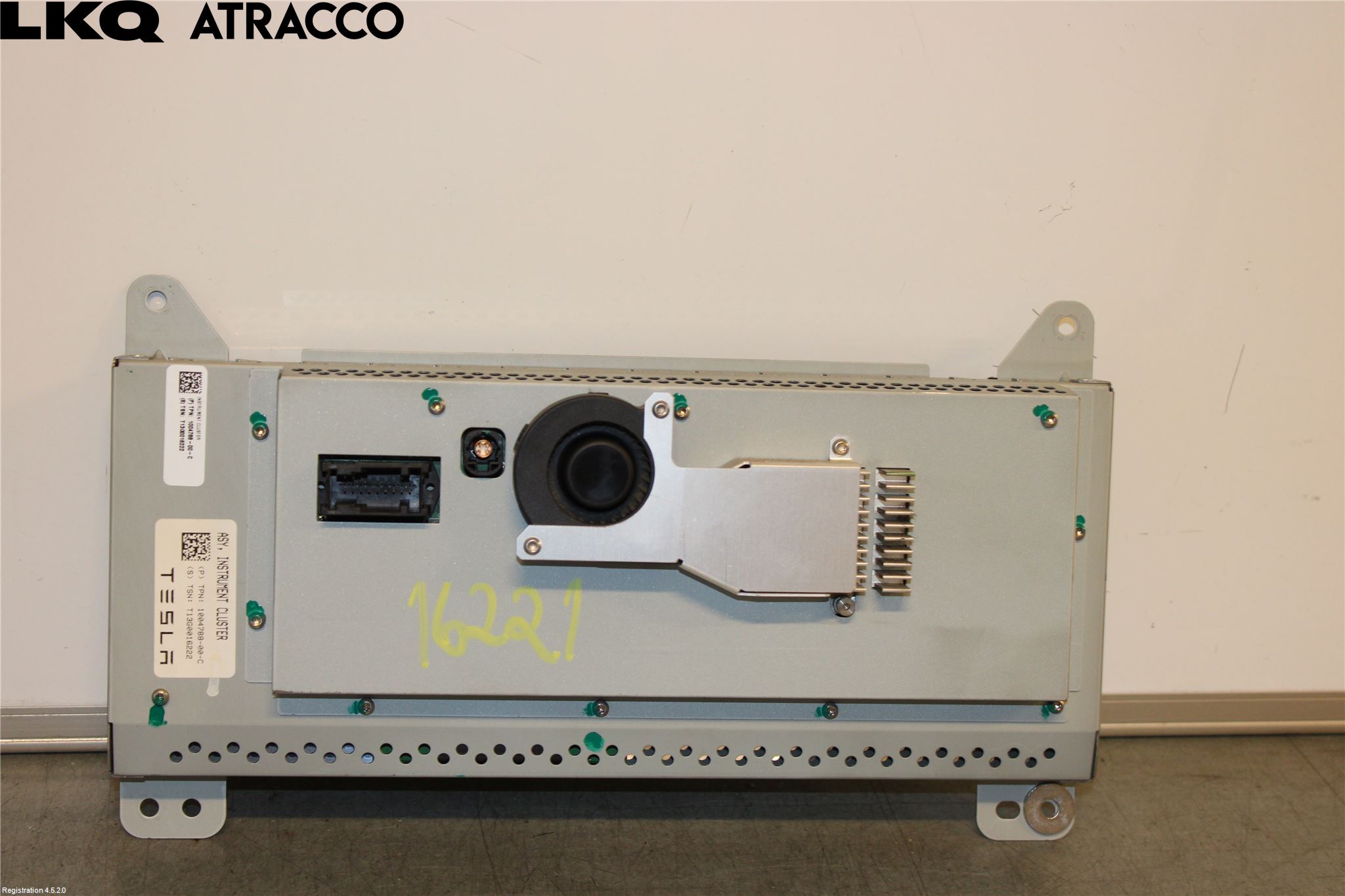 Tesla MODEL S 13- Instr Kombinert