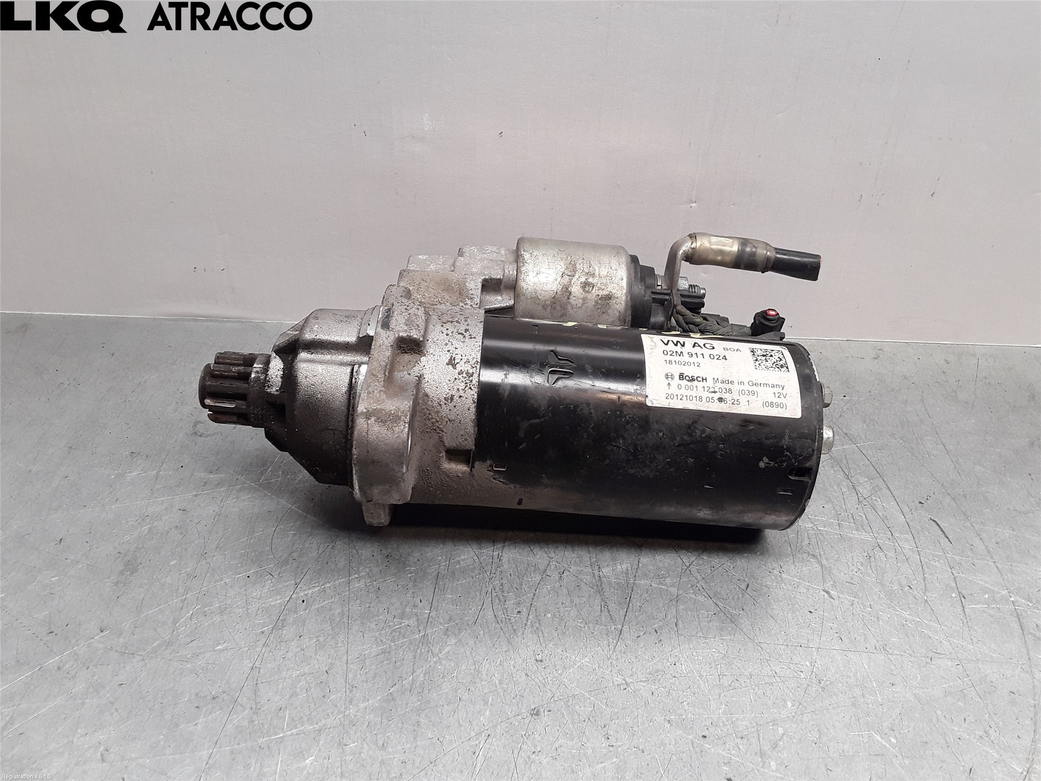 Volkswagen VW GOLF VI 09-13 Startmotor