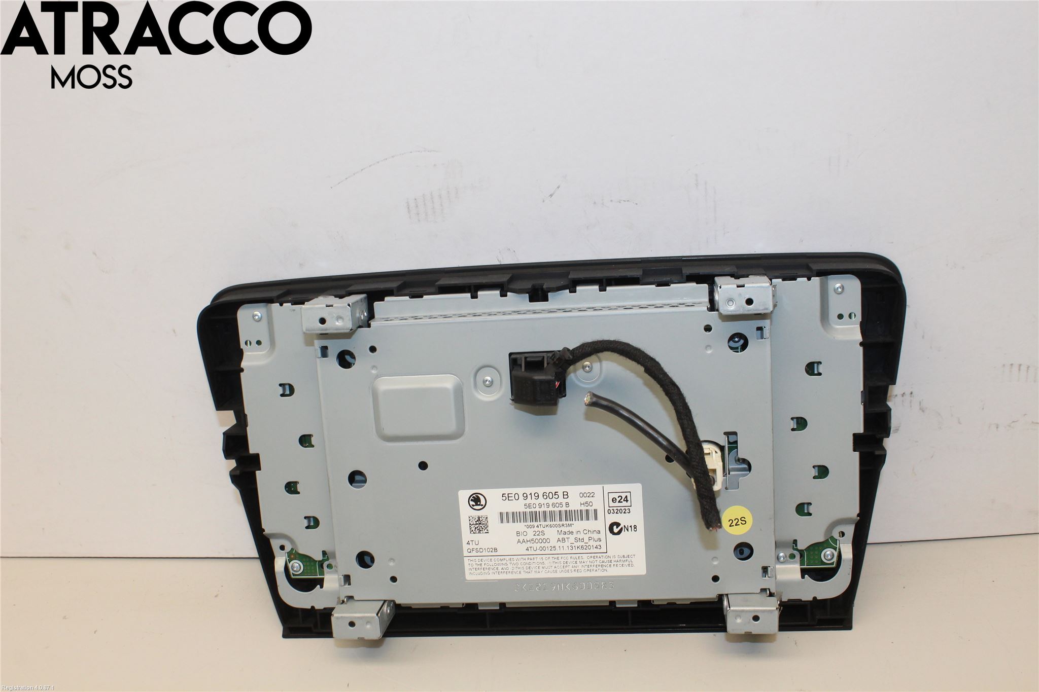 Skoda OCTAVIA (5E) 13-20 Multifunktionsdisplay