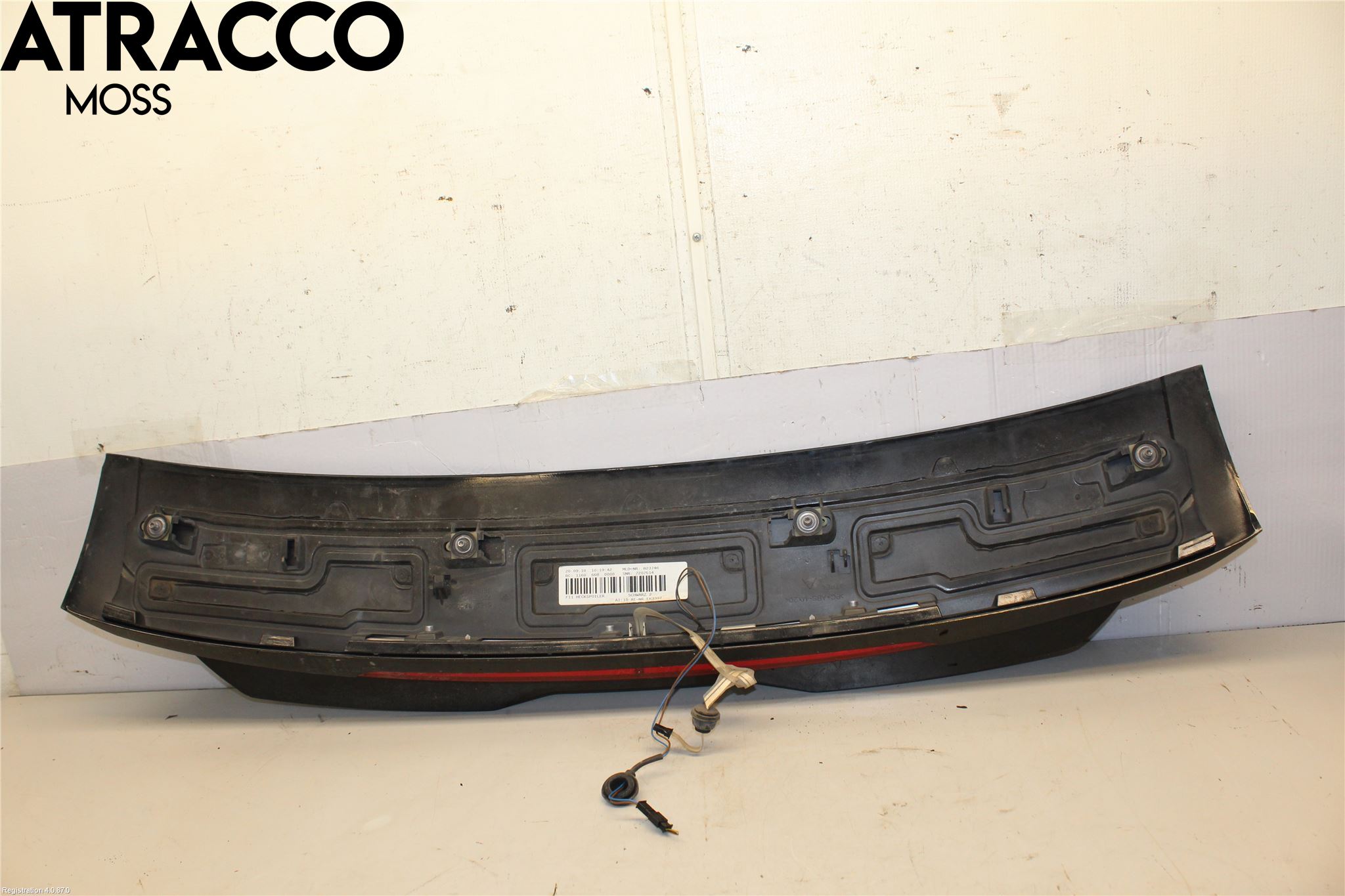 BMW 5 F10/F11/F18 09-17 Spoiler Bak