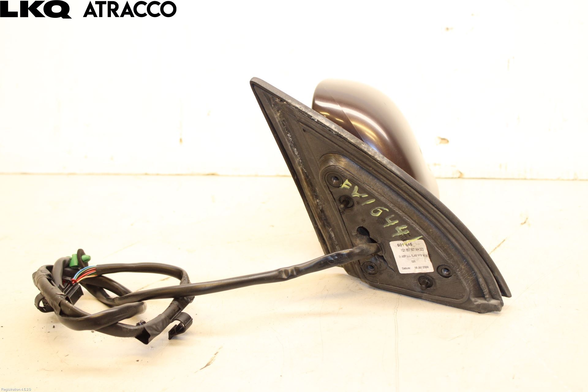 Volkswagen VW EOS  06-10 Speil V M-El Justering