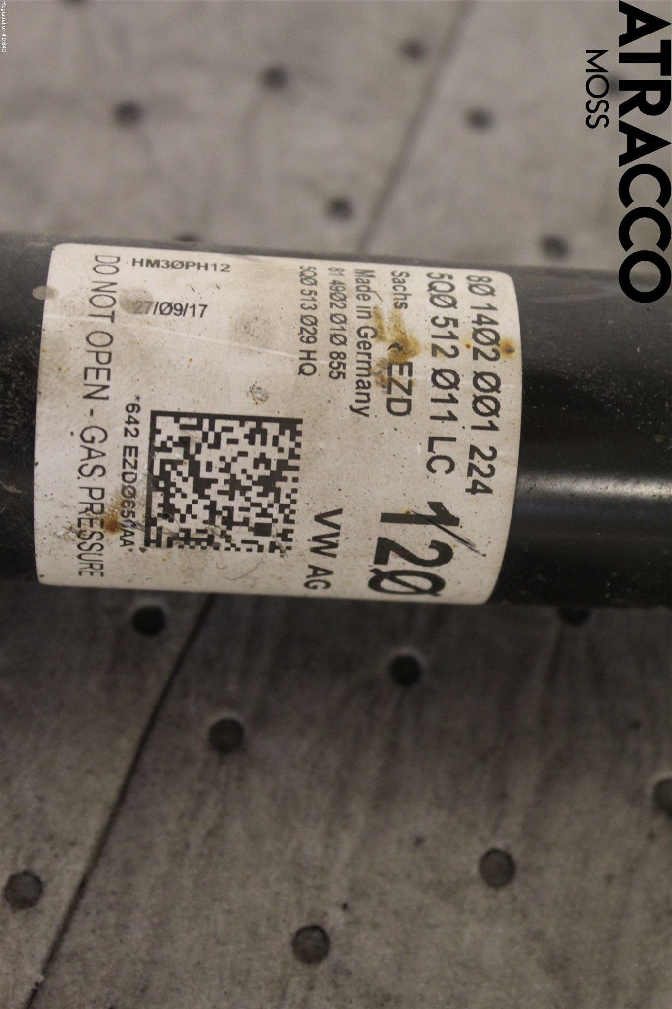 Audi A3/S3 8V 13-20 Støtdemper Bak