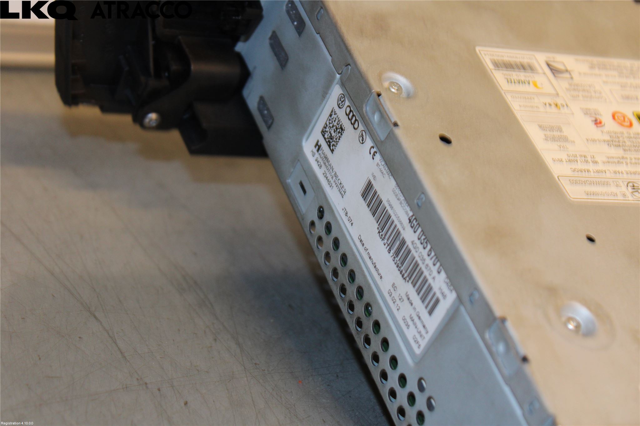 Audi A6/S6 4G 11-18 Stereo Radio Med Cd