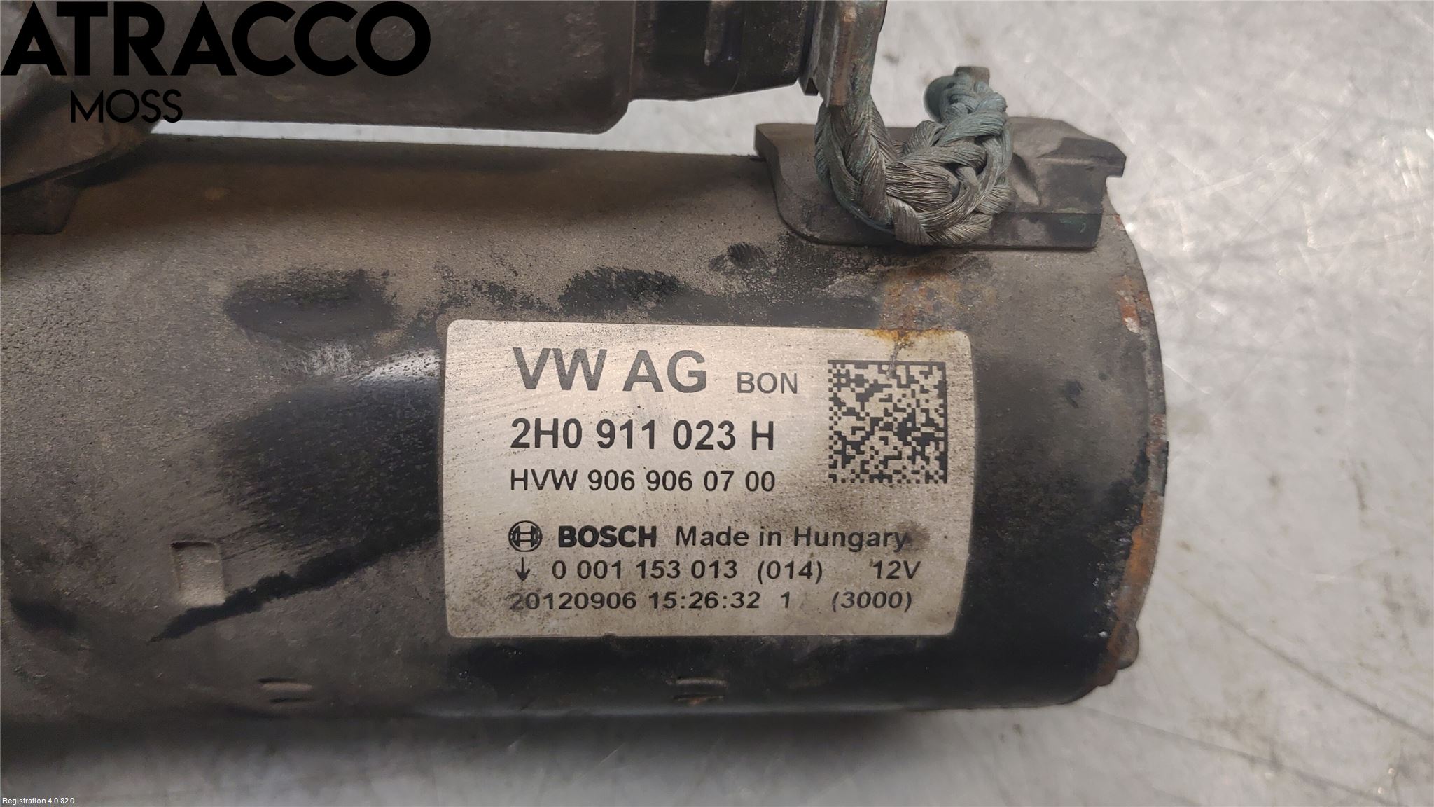 Volkswagen VW CRAFTER 06-16 Startmotor Diesel