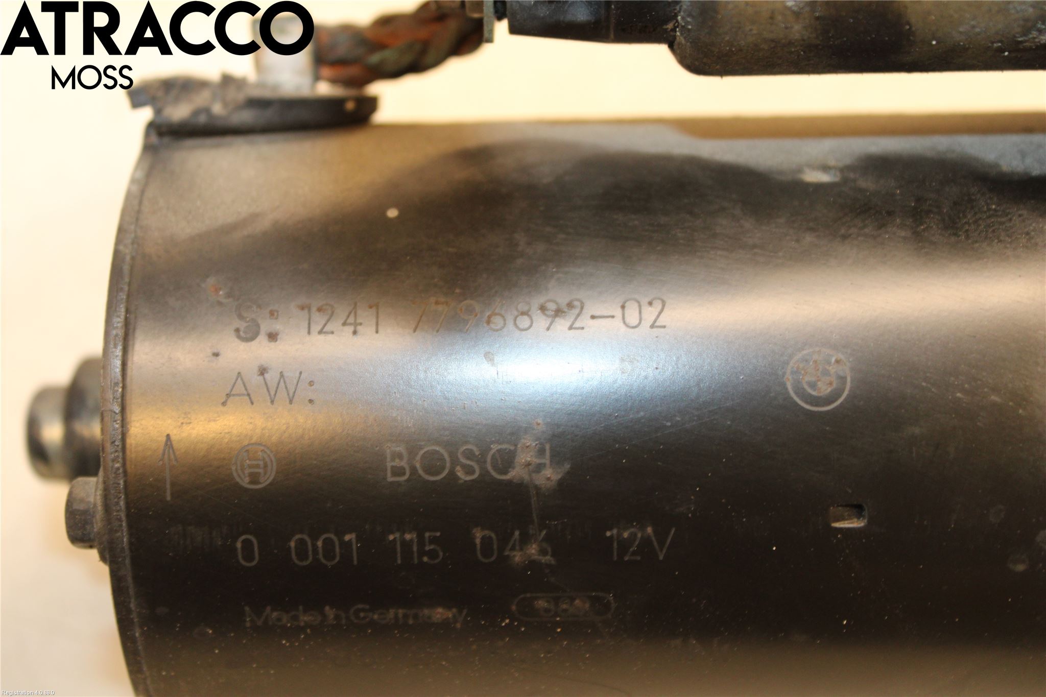 BMW 5 E60/61 Sed/Tou 02-10 Startmotor Diesel