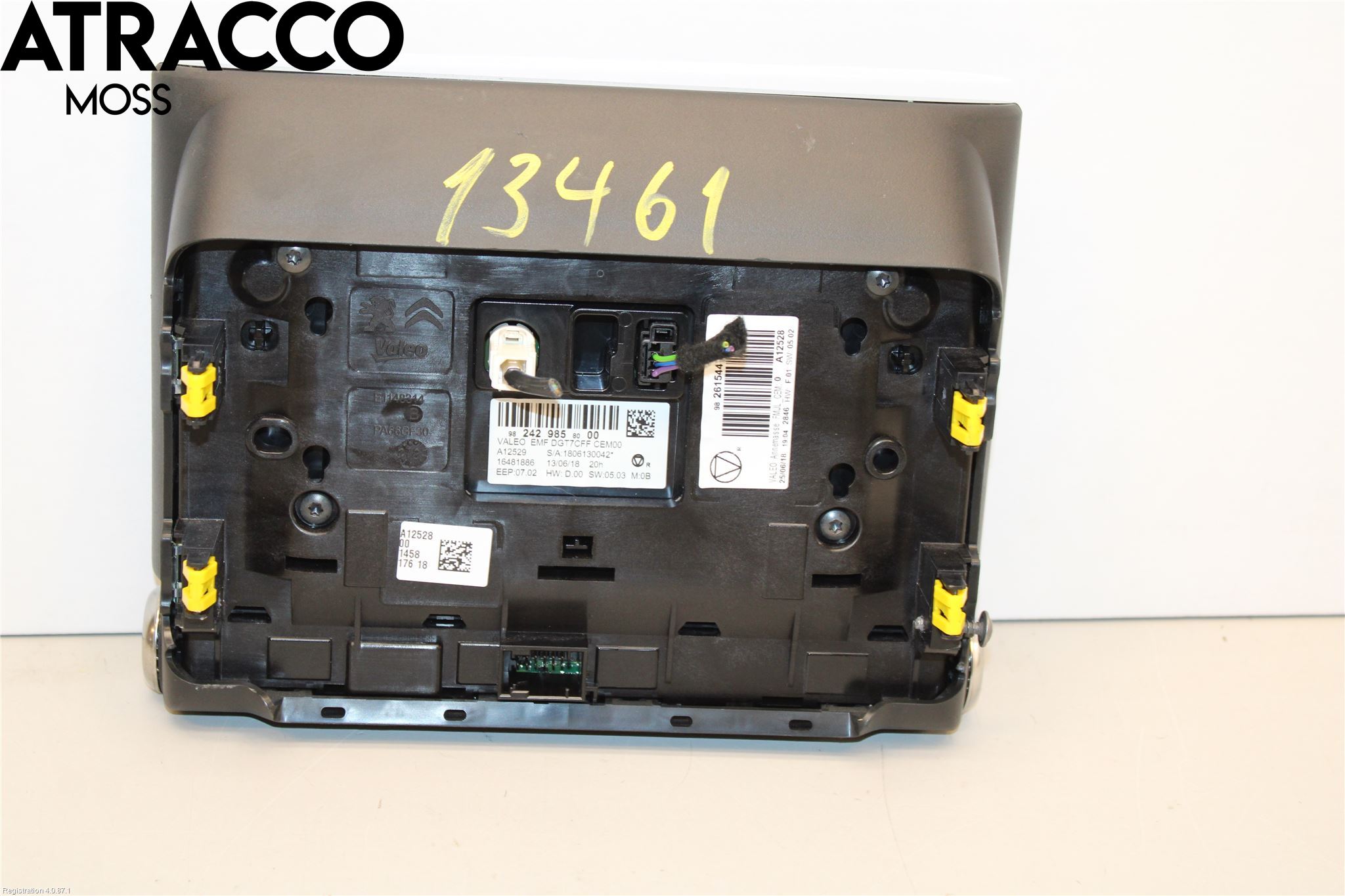 Citroen C3 AIRCROSS 18-23 Instr Skjerm Dvd-Gps-Ac-Tlf
