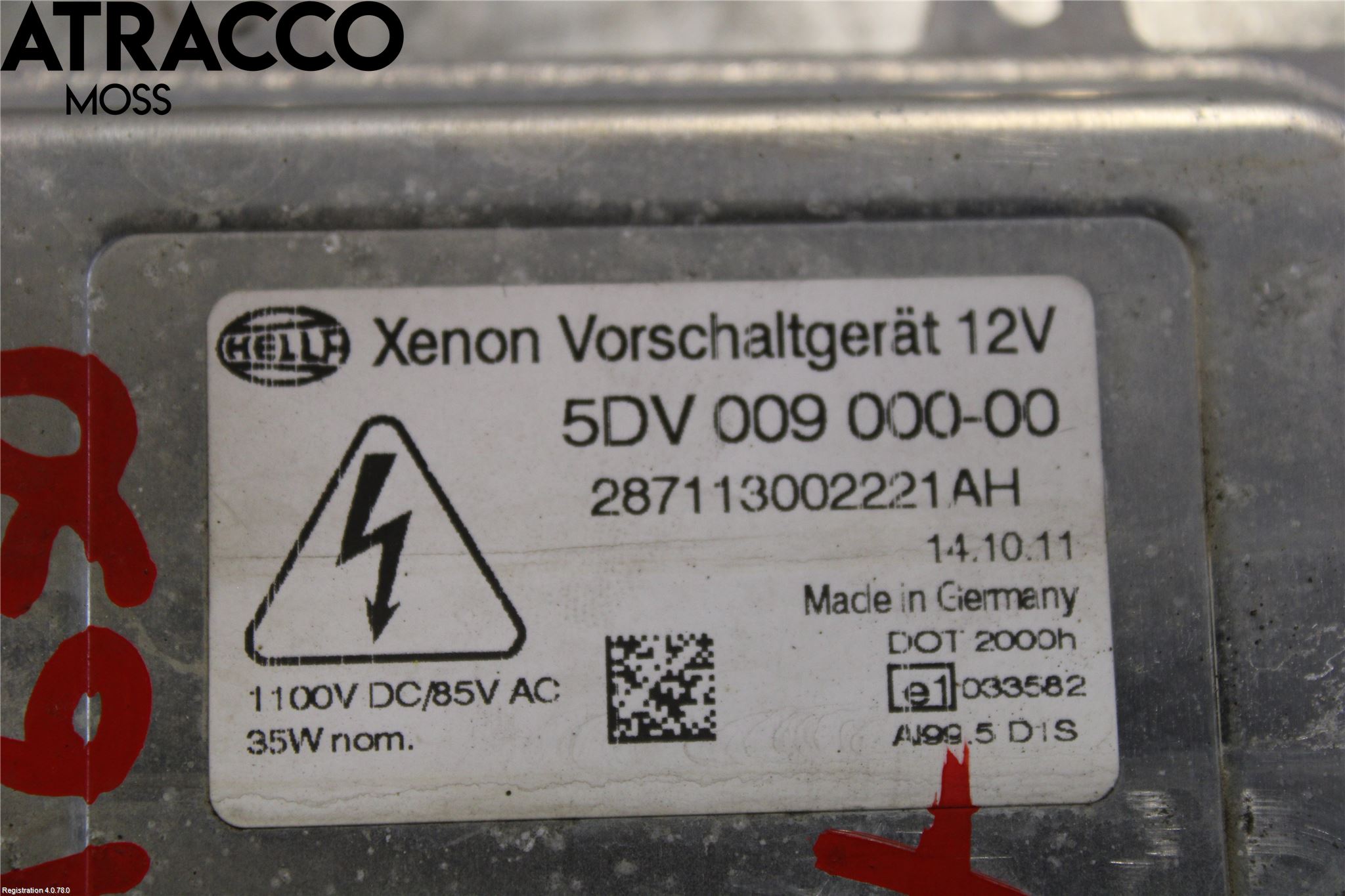 Volkswagen VW GOLF VI 09-13 Styreenhet Xenon