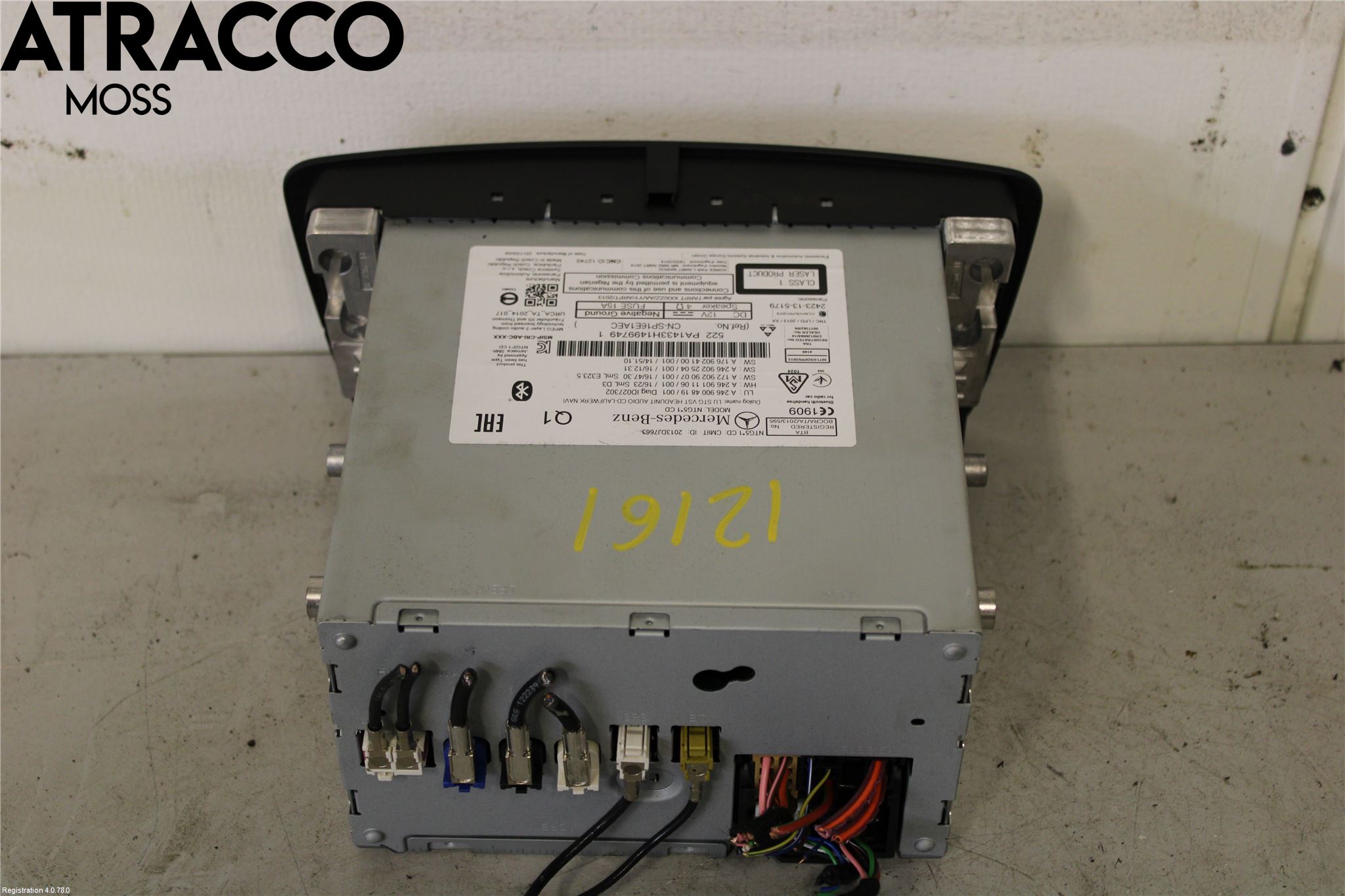 Mercedes-Benz MB CLA-KLASS (C117/X117) 13-19 Stereo Radio
