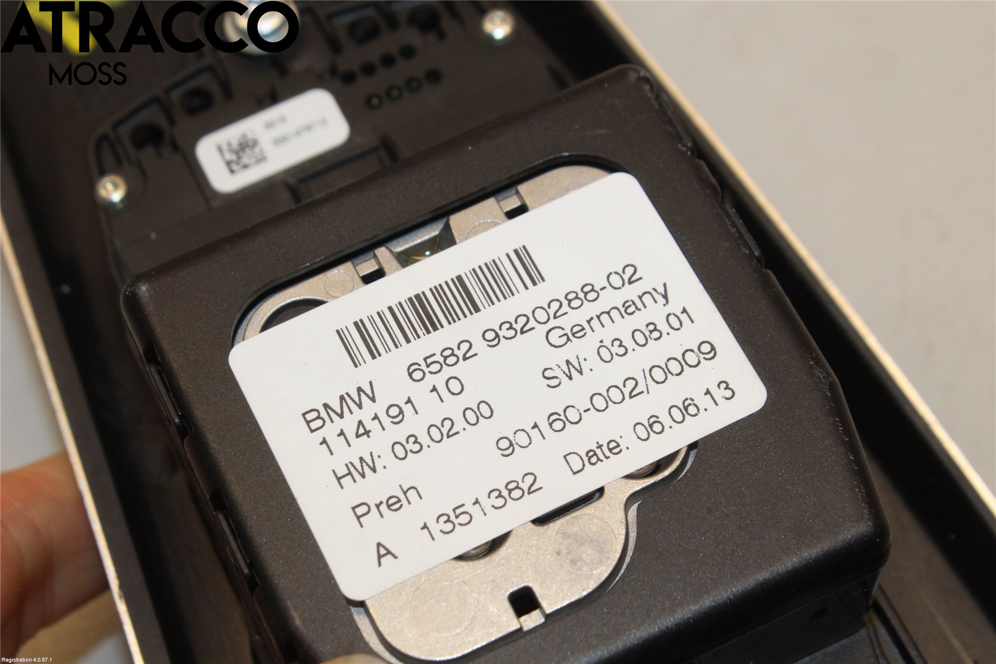 BMW 3 F30/F31/F80 12-19 Bryter Multifunksjon