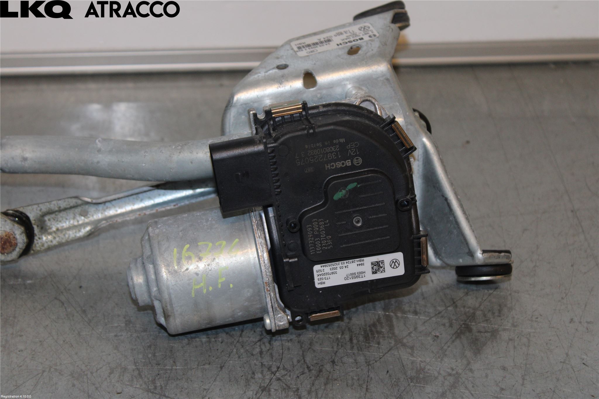 Volkswagen VW ID BUZZ/CARGO 22- Viskermotor Frontrute