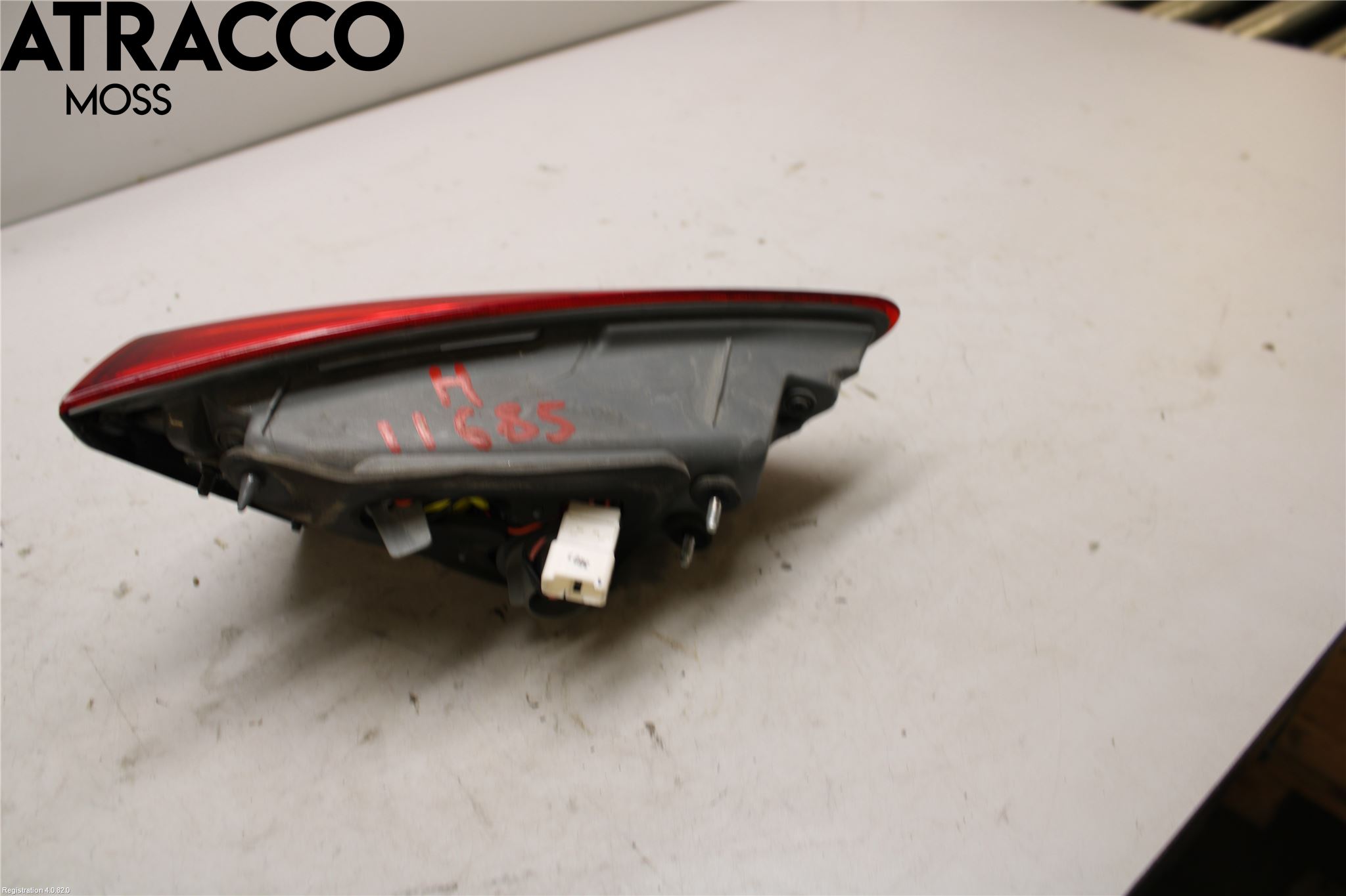 Hyundai i30 GD 13-17 Baklykt Høyre  På Luke(Indre)