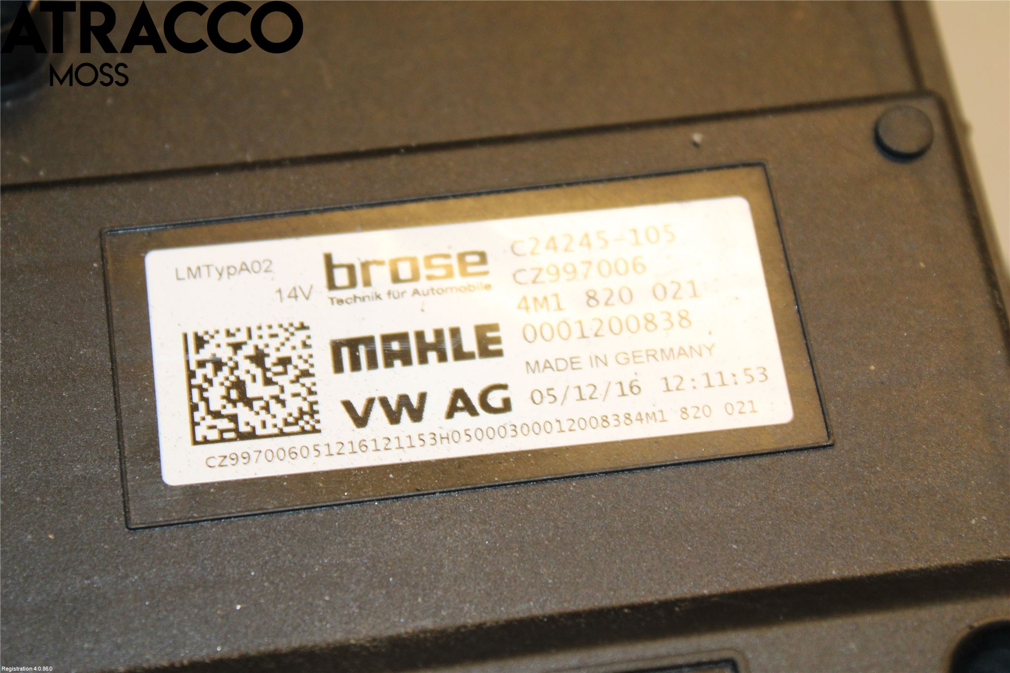 Audi A5 17- Varme Ac Varmeapparatvifte