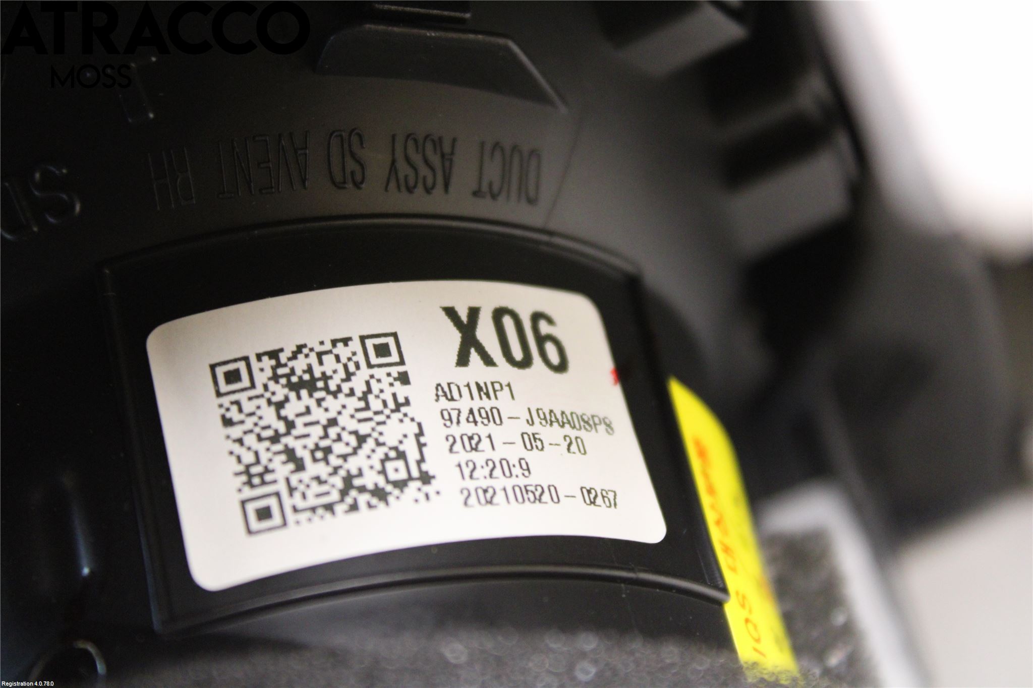 Hyundai KONA/ELECTRIC OS 18-23 Dashbord Kanal - Dyse