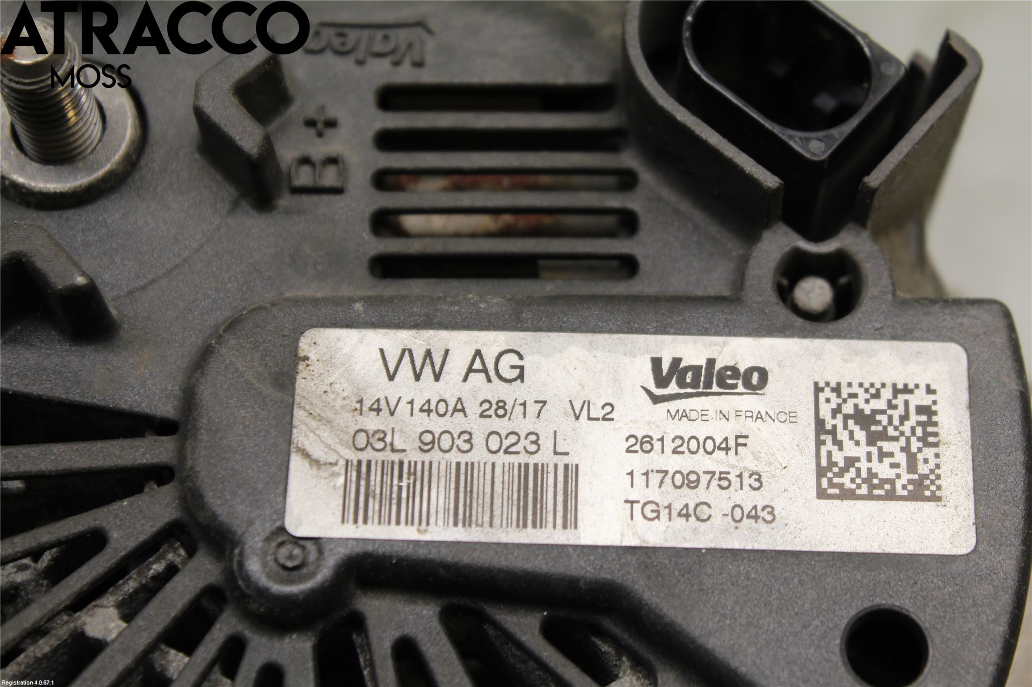 Volkswagen VW CADDY 16-20 Dynamo