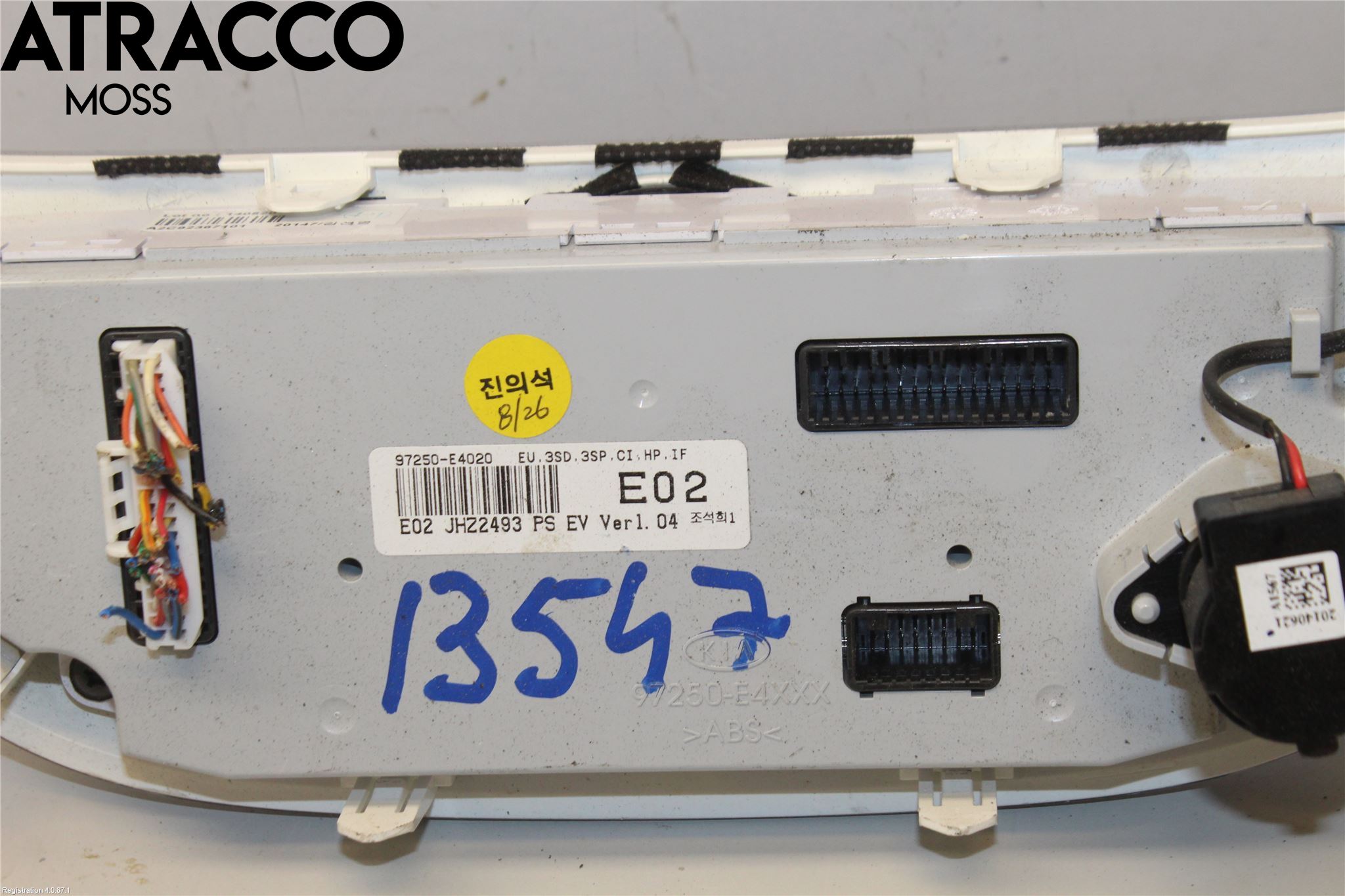 Kia SOUL 09- Varme Ac Betjening-Display