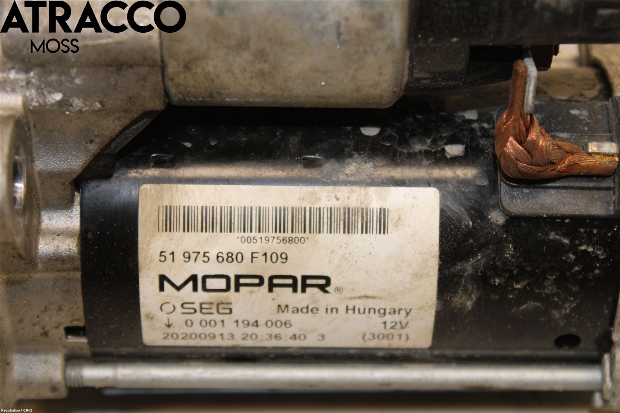 Jeep COMPASS Startmotor