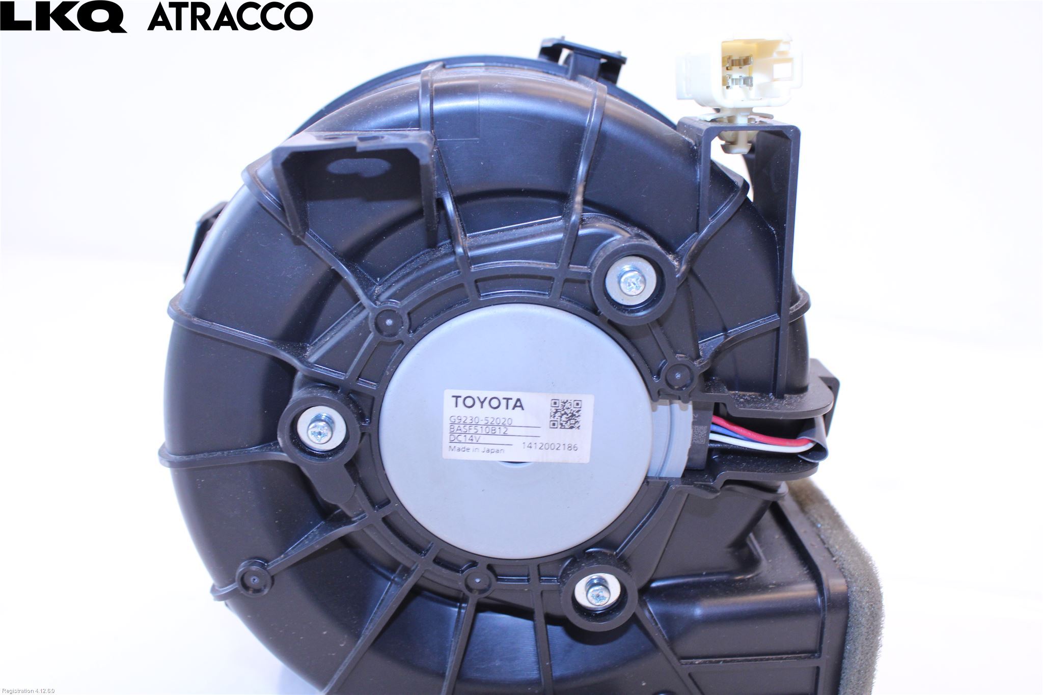 Toyota YARIS XP130 15-20 Varme Ac Varmeapparatvifte