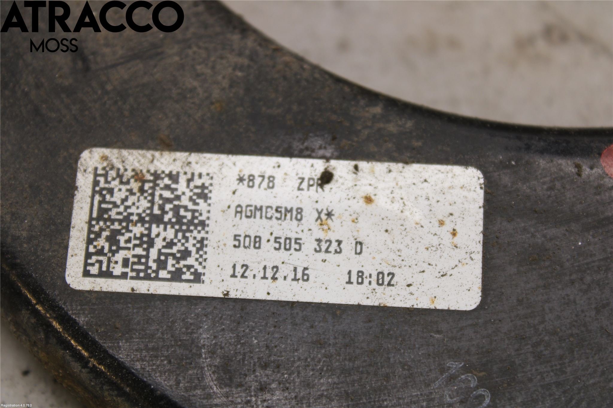 Volkswagen VW PASSAT 15-19 Bærearm Bak Venstre