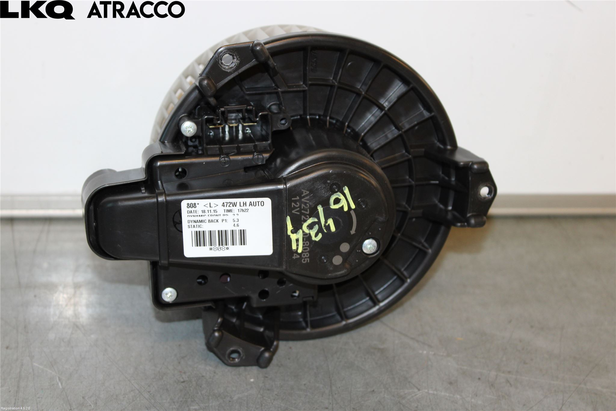 Toyota AURIS 13-19 Varmeapparat Viftemotor