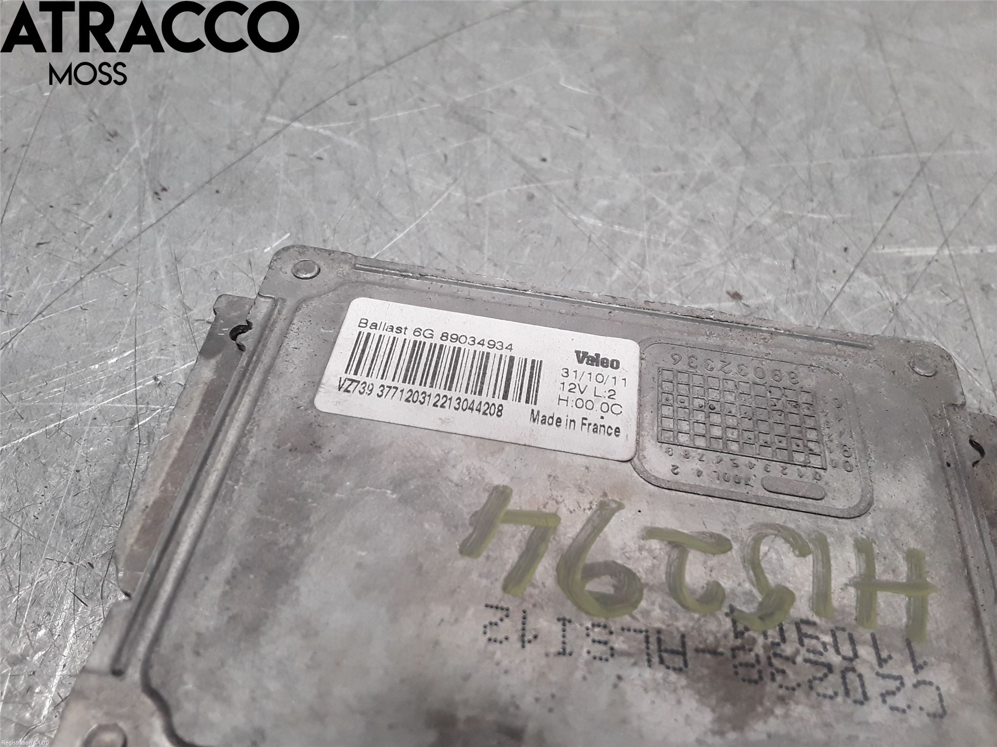 Renault MEGANE III 09-15 Styreenhet Xenon