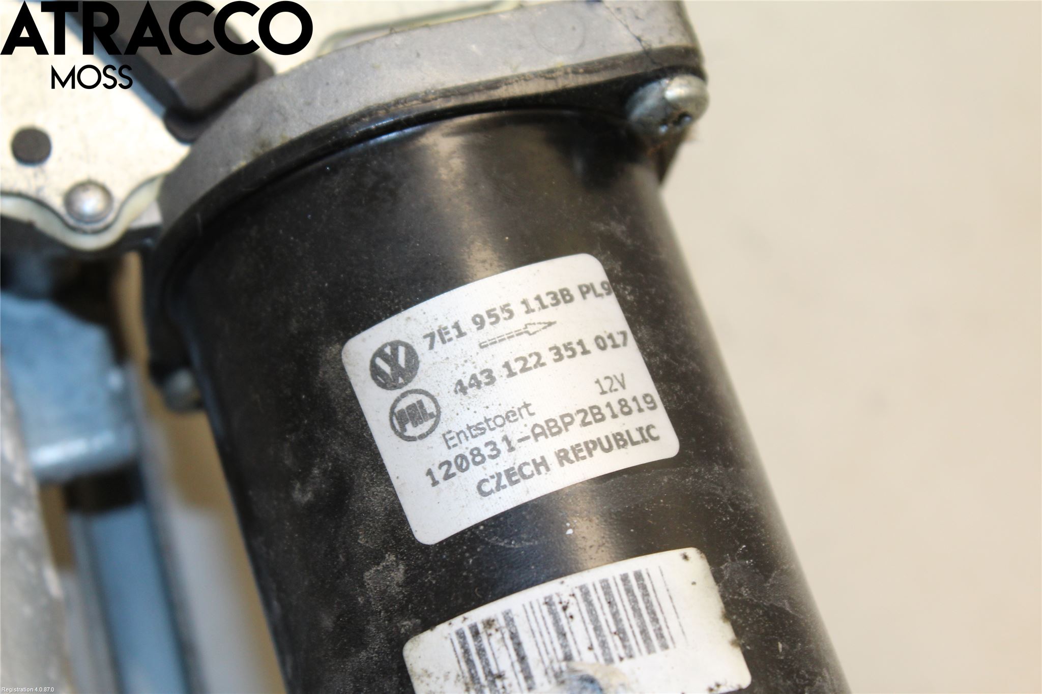 Volkswagen VW TRANSP/CARAVELLE (T5) 04-15 Viskermotor Frontrute