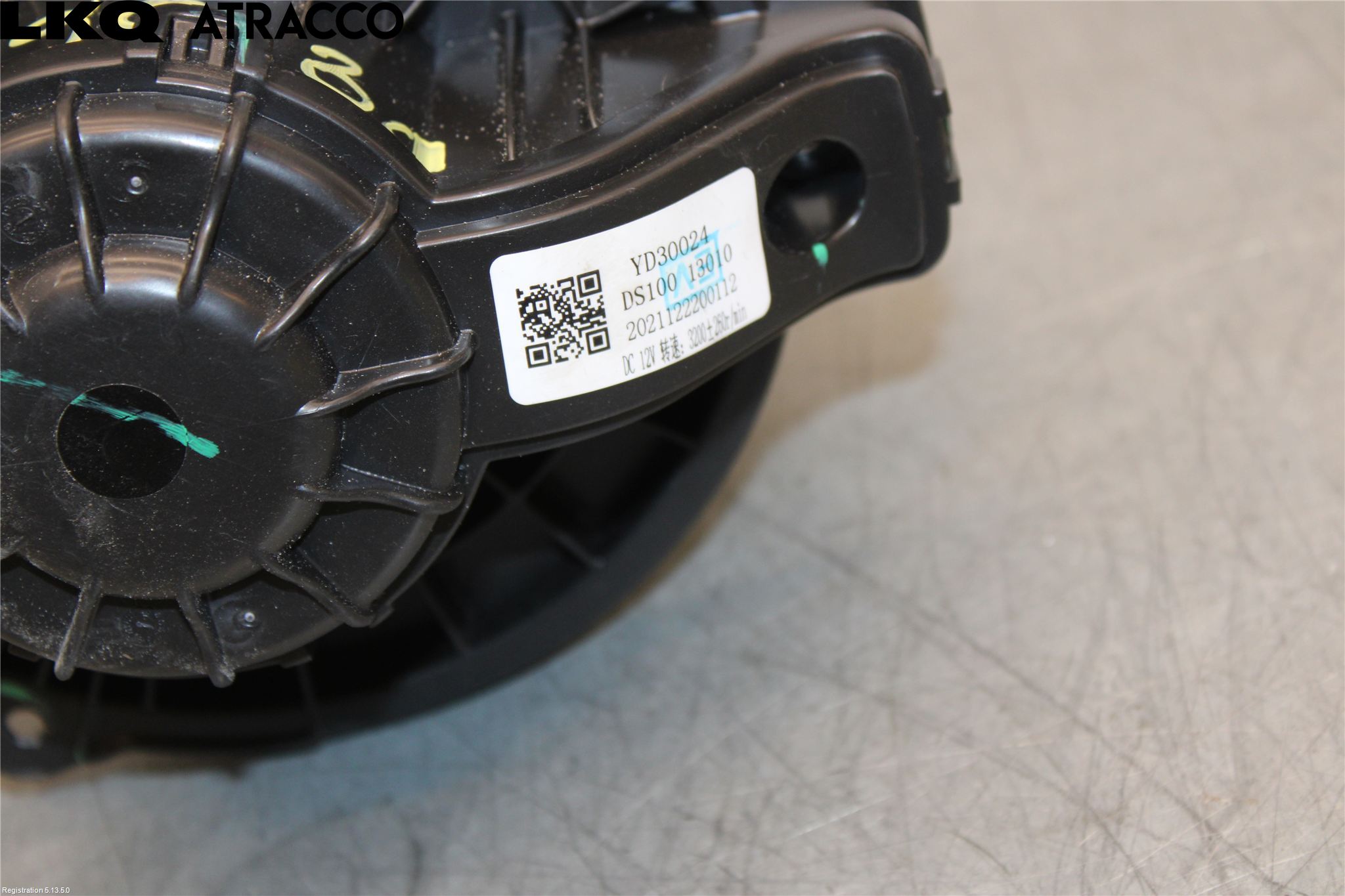 Maxus EUNIQ6 SUV 21- Varmeapparat Viftemotor
