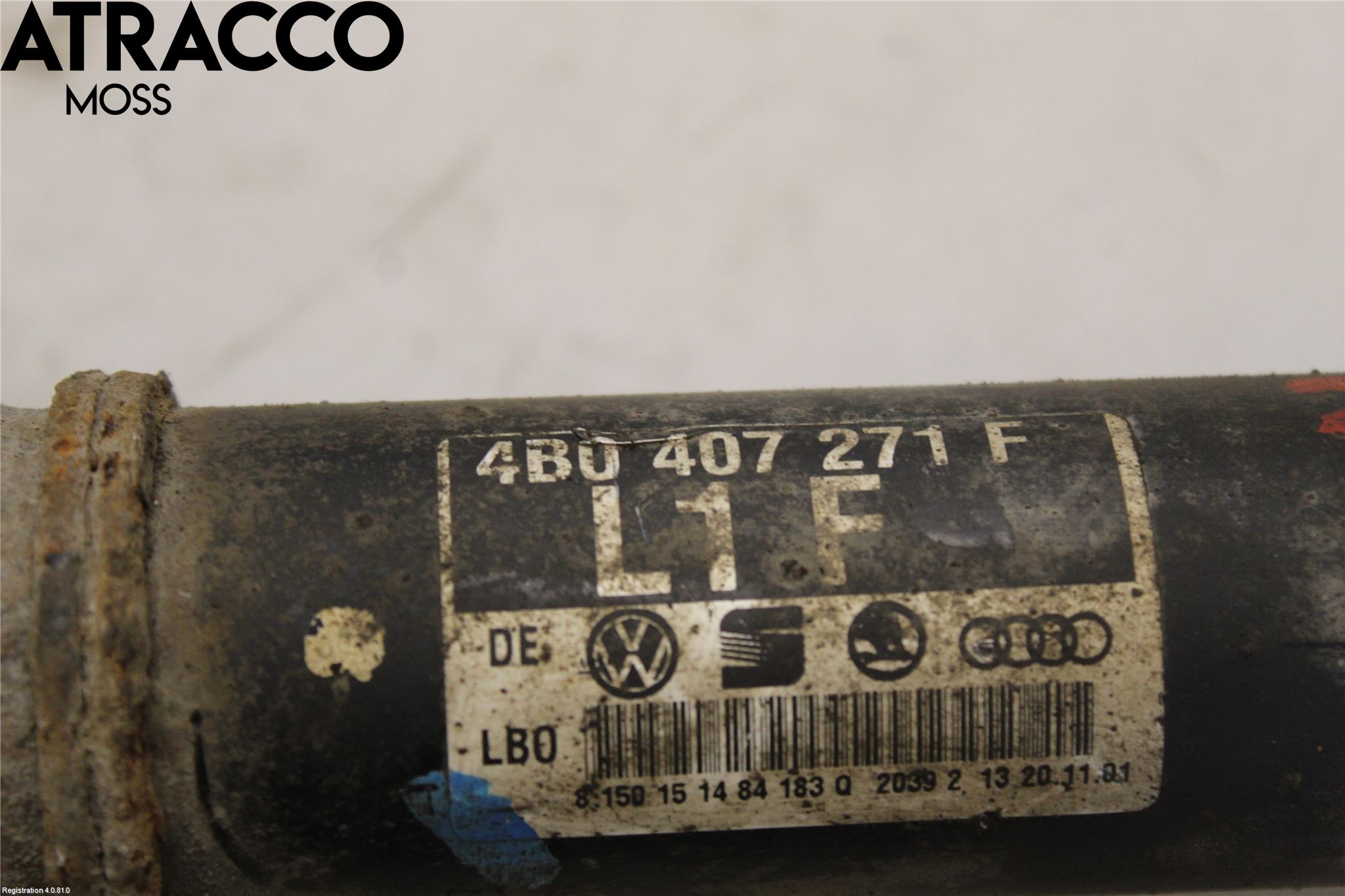 Audi A6/S6     97-05 Drivaksel Foran Kompl Venstre