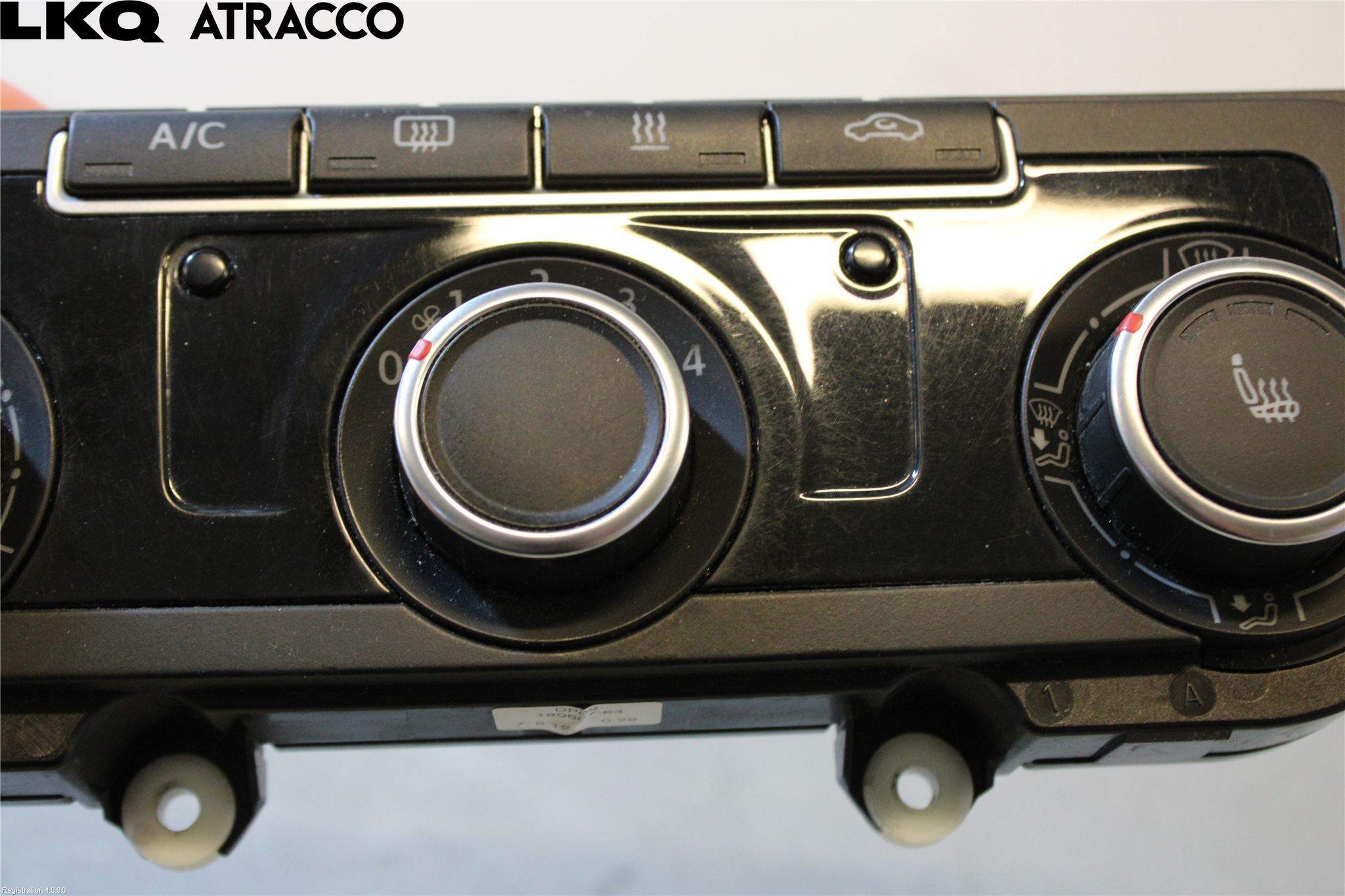 Volkswagen VW CADDY 11-15 Varme Ac Betjening-Display