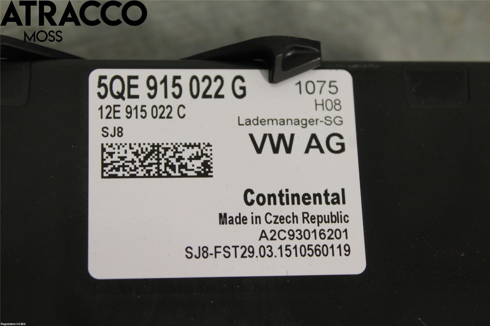 Volkswagen VW GOLF / E-GOLF VII 13-20 Styreenhet Øvrig