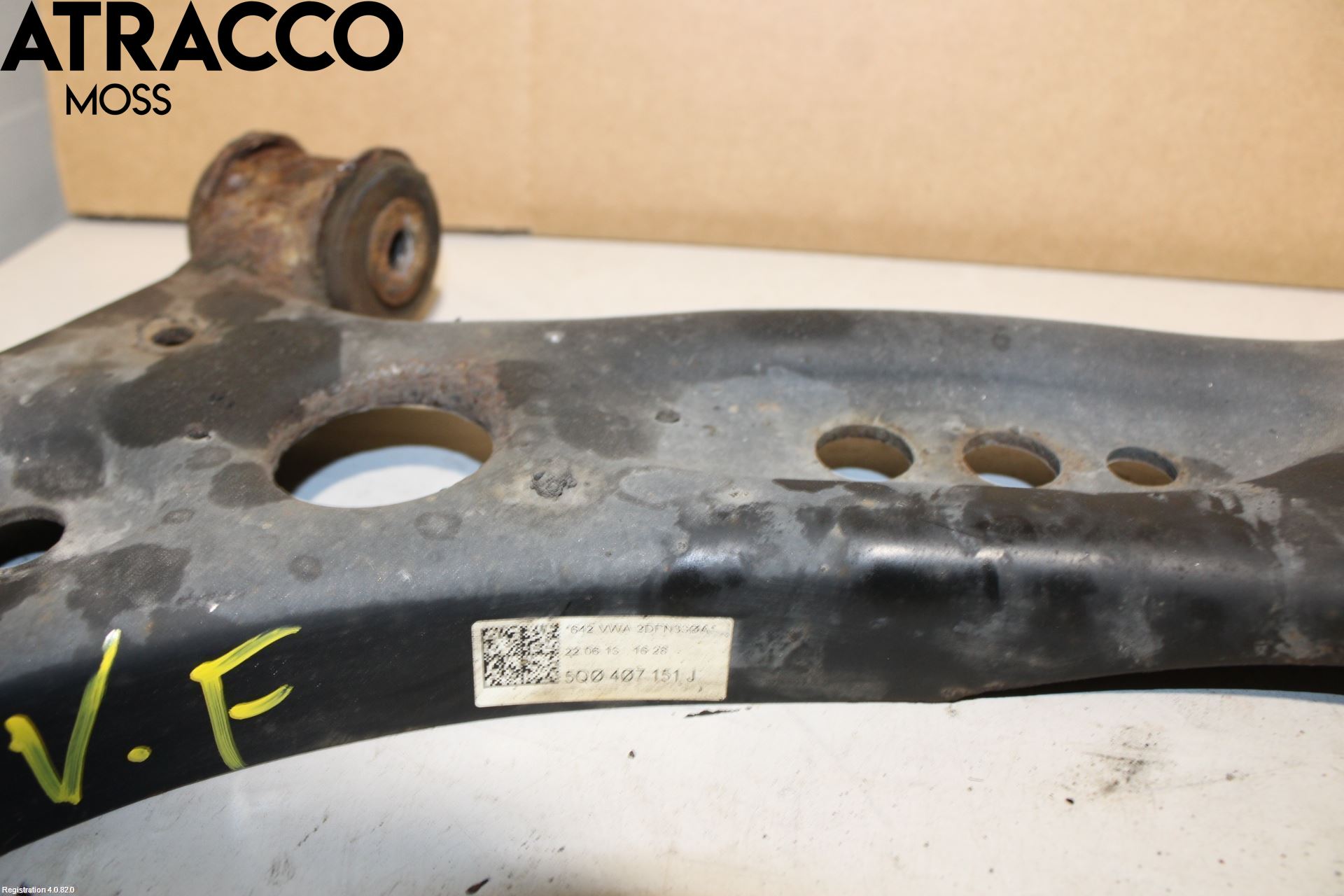 Volkswagen VW GOLF / E-GOLF VII 13-20 Bærearm Foran Venstre Nedre