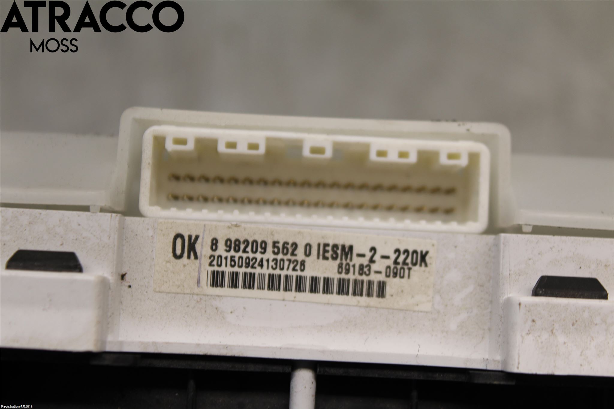 Isuzu D-MAX Instr Kombinert