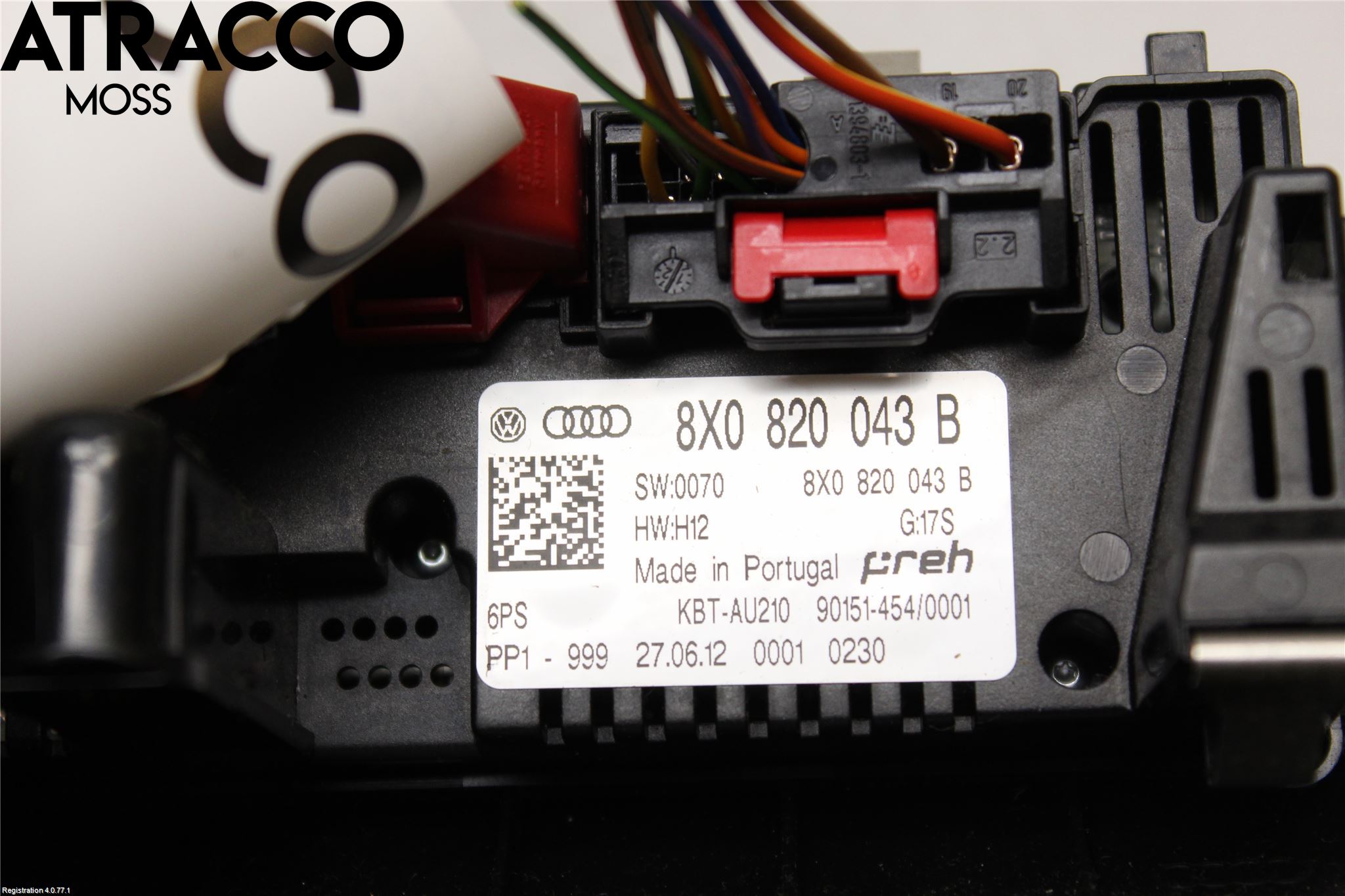 Audi A1/S1 11-18 Varme Ac Betjening-Display