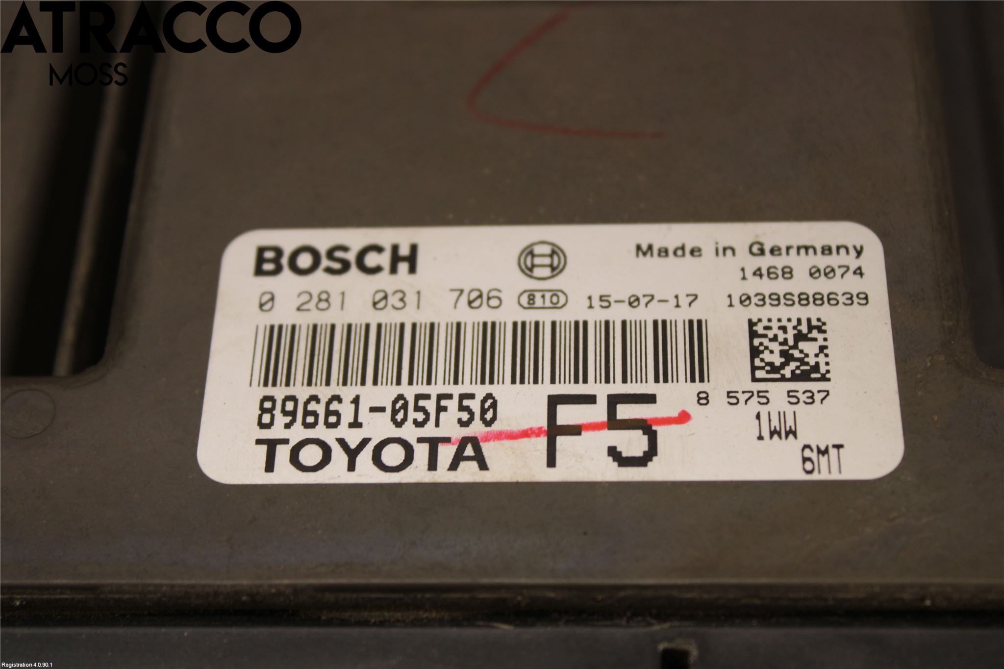 Toyota AVENSIS 09-15 Styreenhet Dieselpumpe