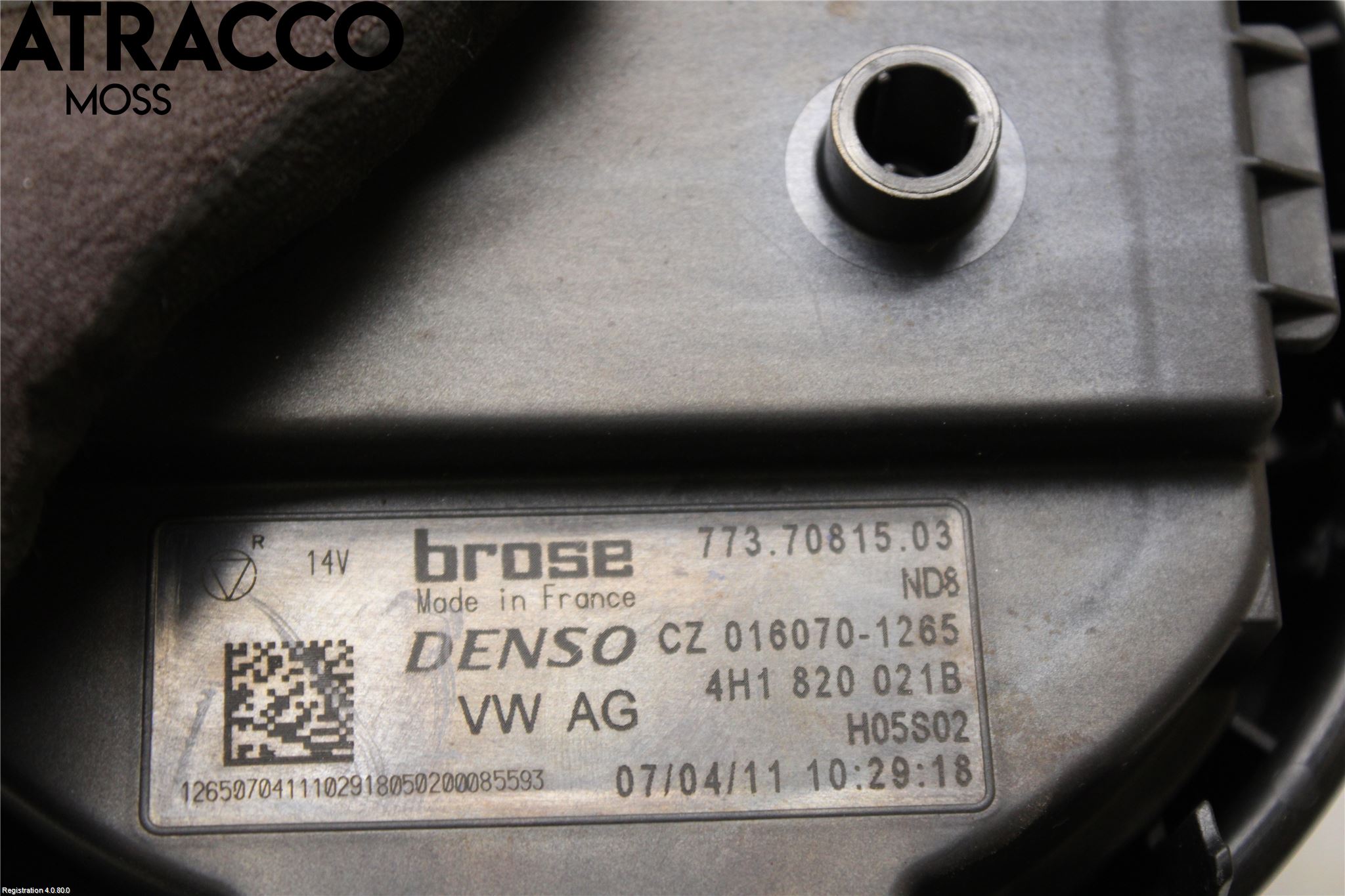 Audi A6/S6 4G 11-18 Varme Ac Varmeapparatvifte