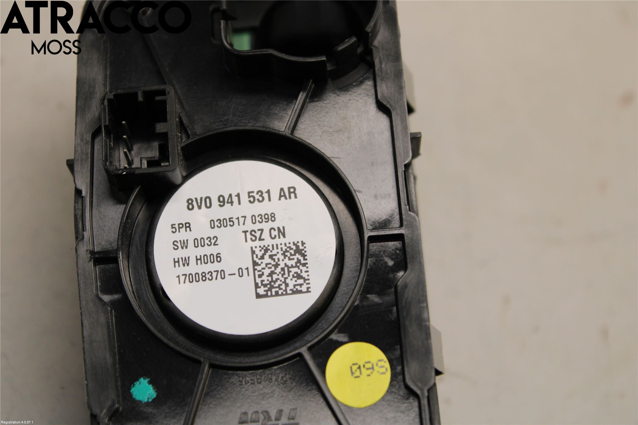 Audi A3/S3 8V 13-20 Bryter Hovedlys