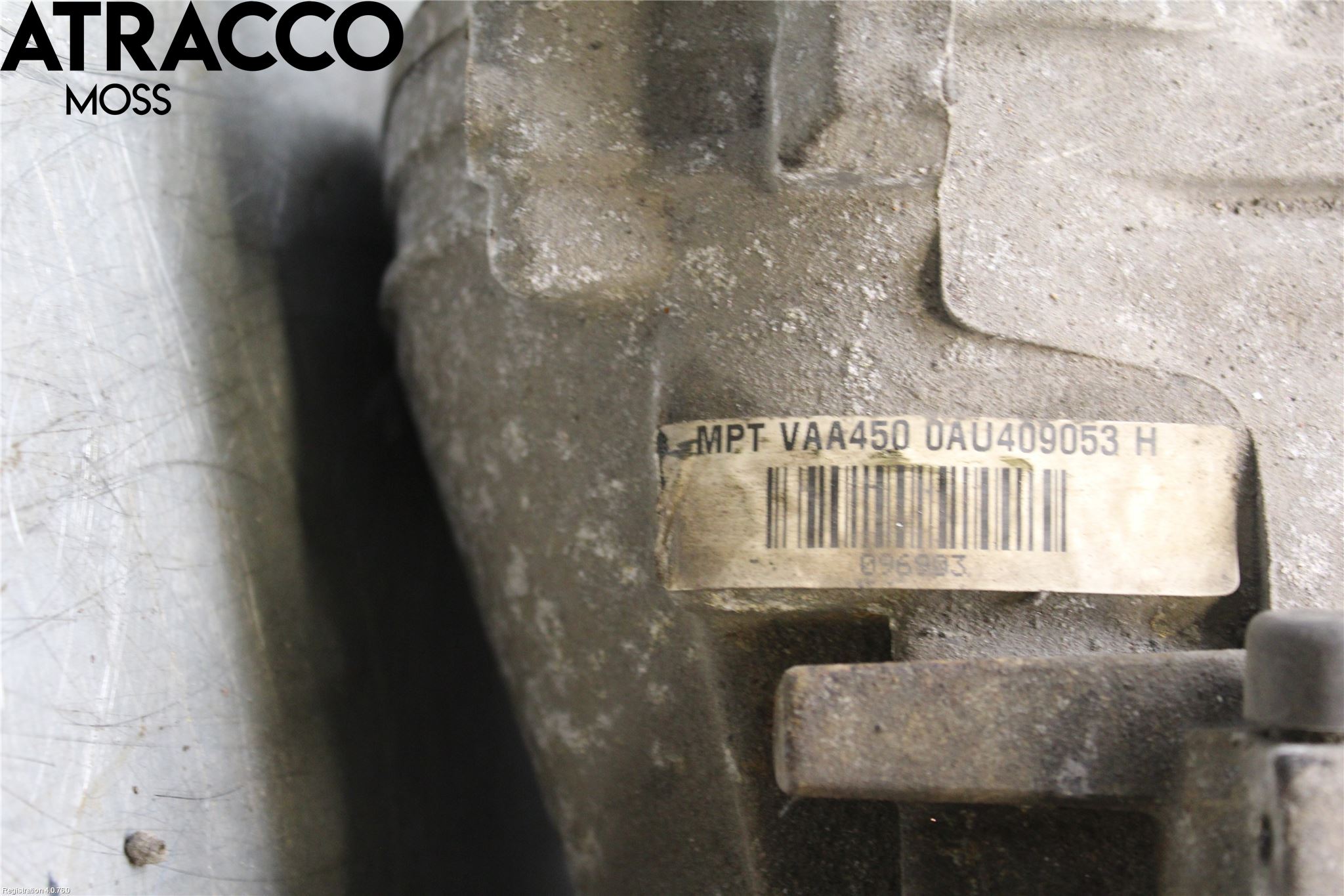 Volkswagen VW TIGUAN 07-16 Gearkasse Fordelingskasse