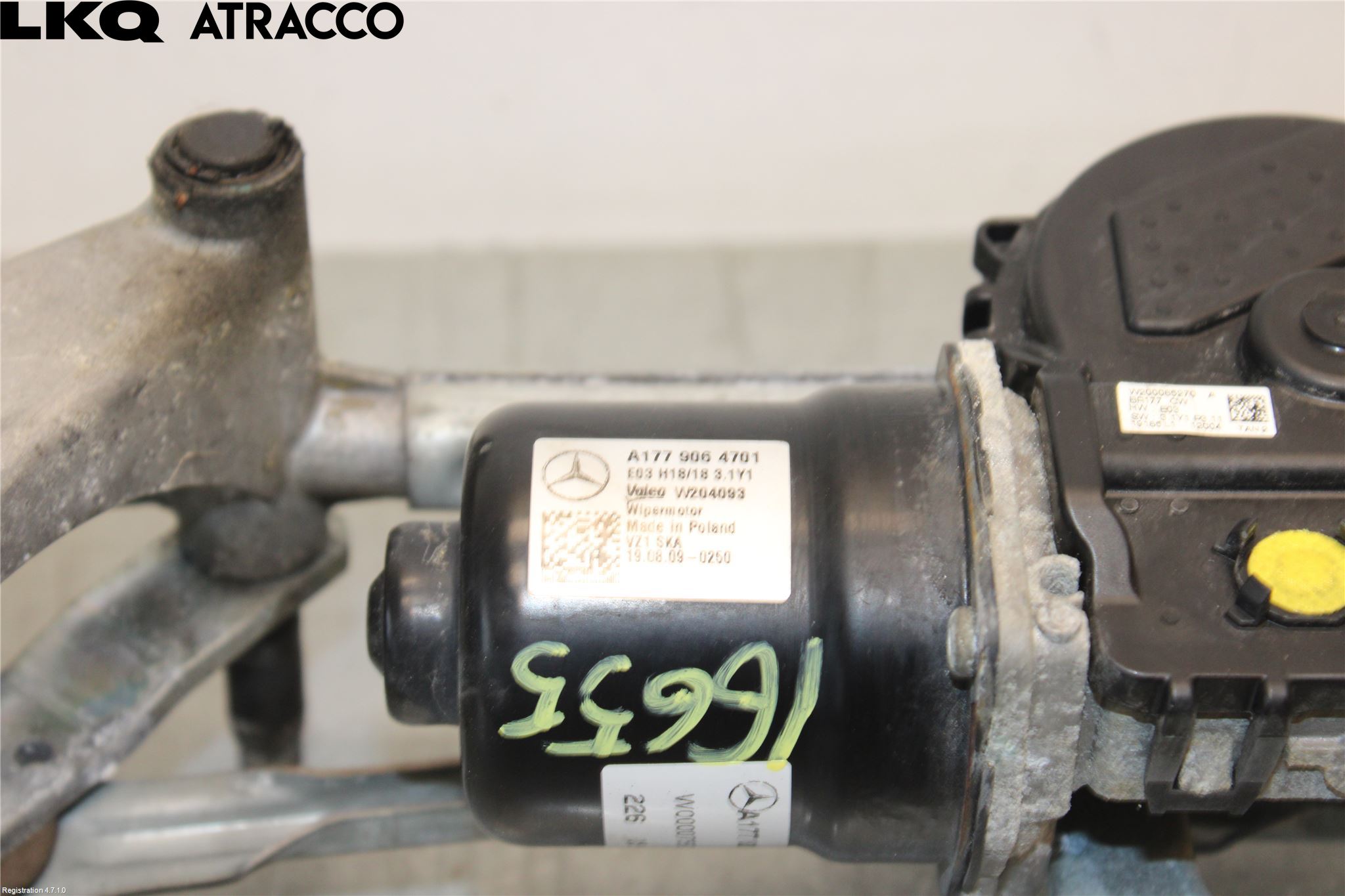 Mercedes-Benz MB A-KLASS (W177) 18- Viskermotor Frontrute