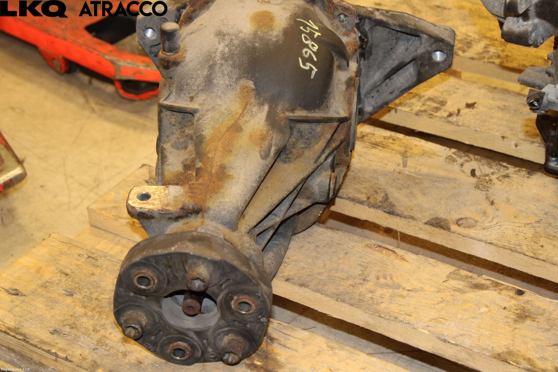 Mercedes-Benz MB E-KLASS (W212) 09-16 Bakaksel Kardang Bak -Diff