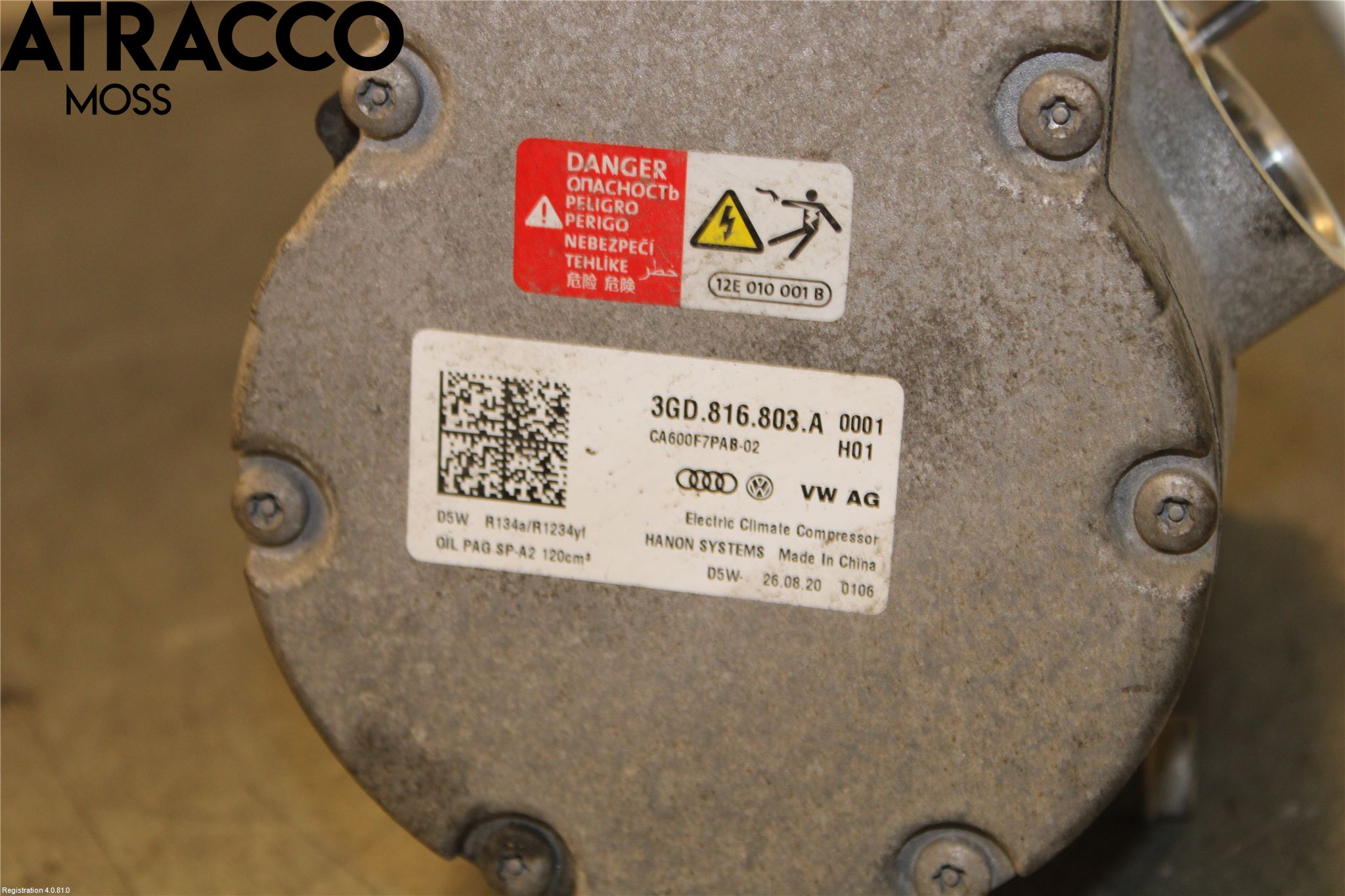 Skoda CITIGO / CITIGO E IV Varme Ac Kompressor