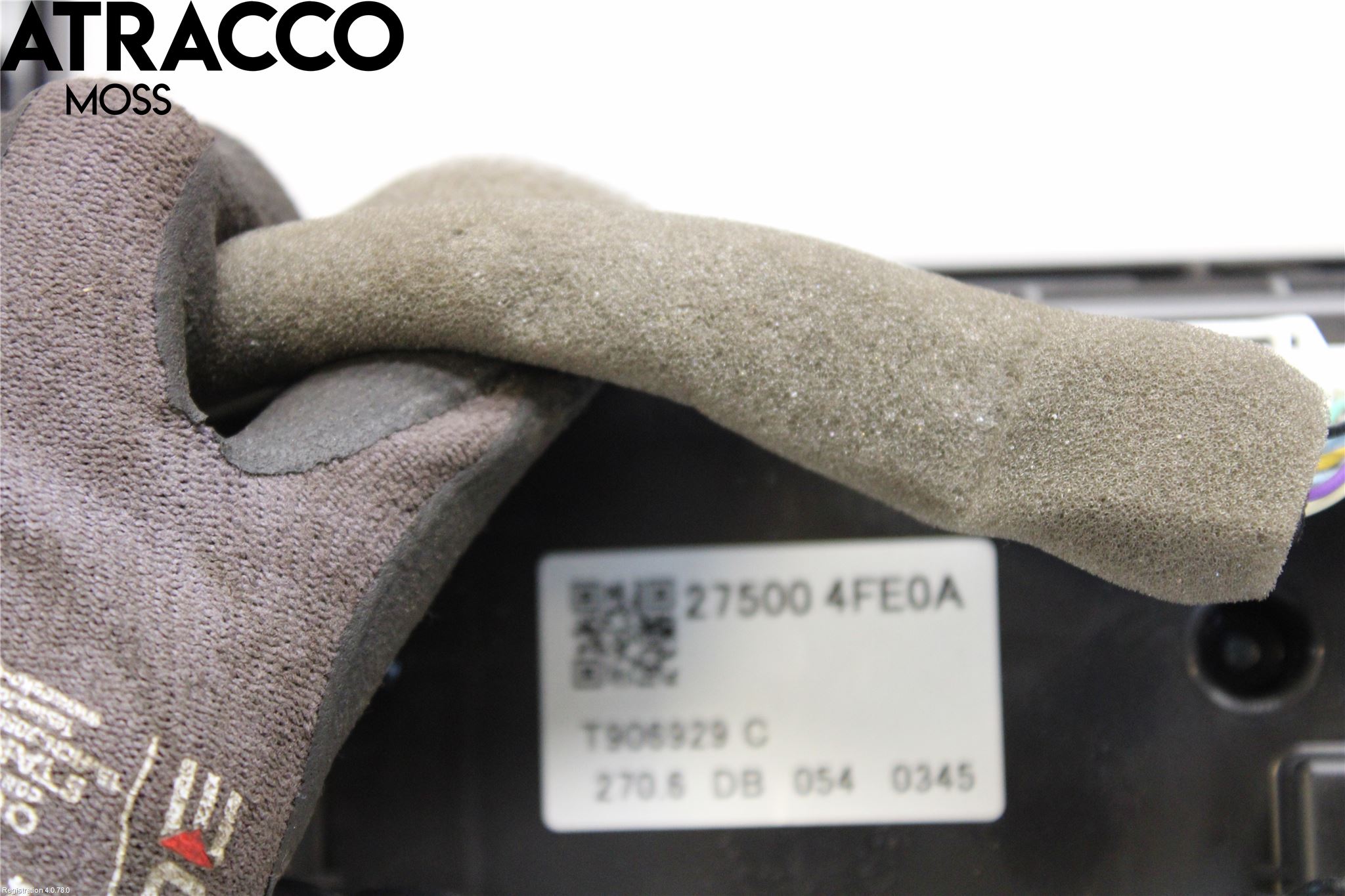 Nissan E-NV200/EVALIA Varme Ac Betjening-Display