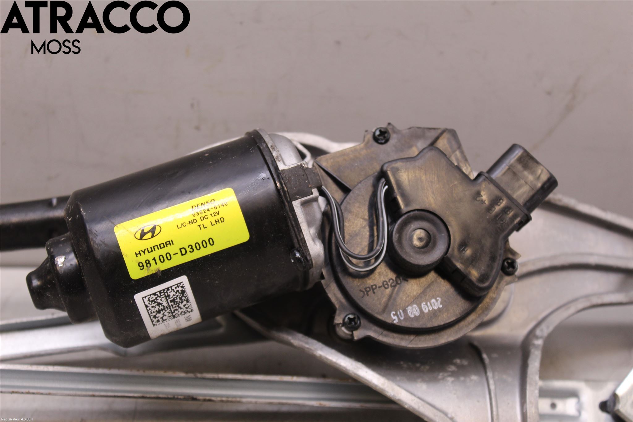 Hyundai TUCSON 05- Viskermotor Frontrute