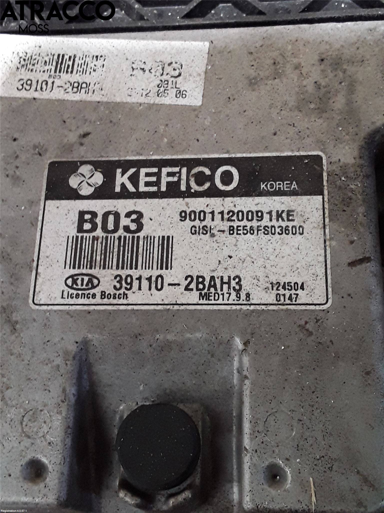 Kia SPORTAGE (SL) 11-15 Styreenhet Innsprøytning