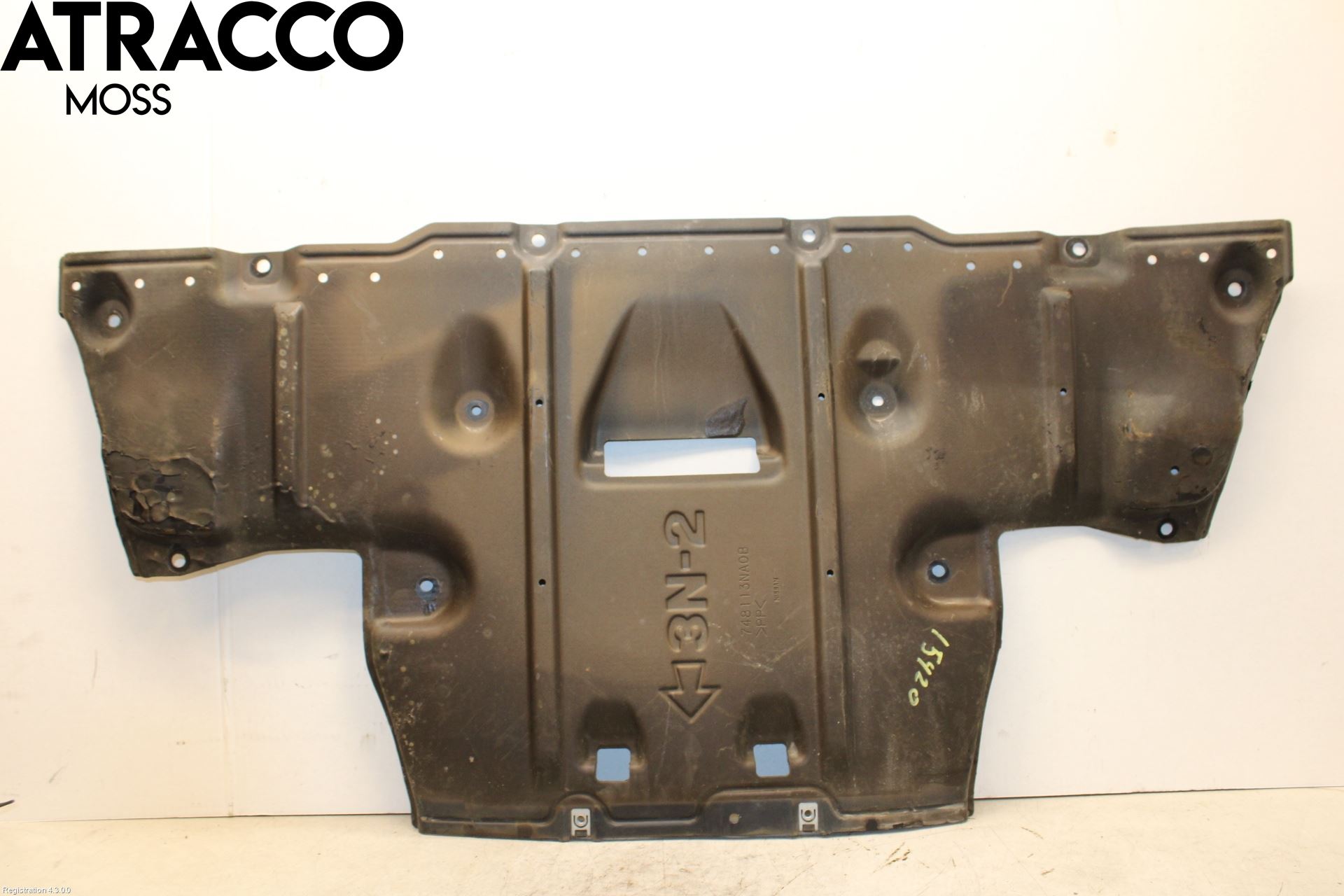 Nissan LEAF 18- Bunnplate U Motor-Gear-Dørk