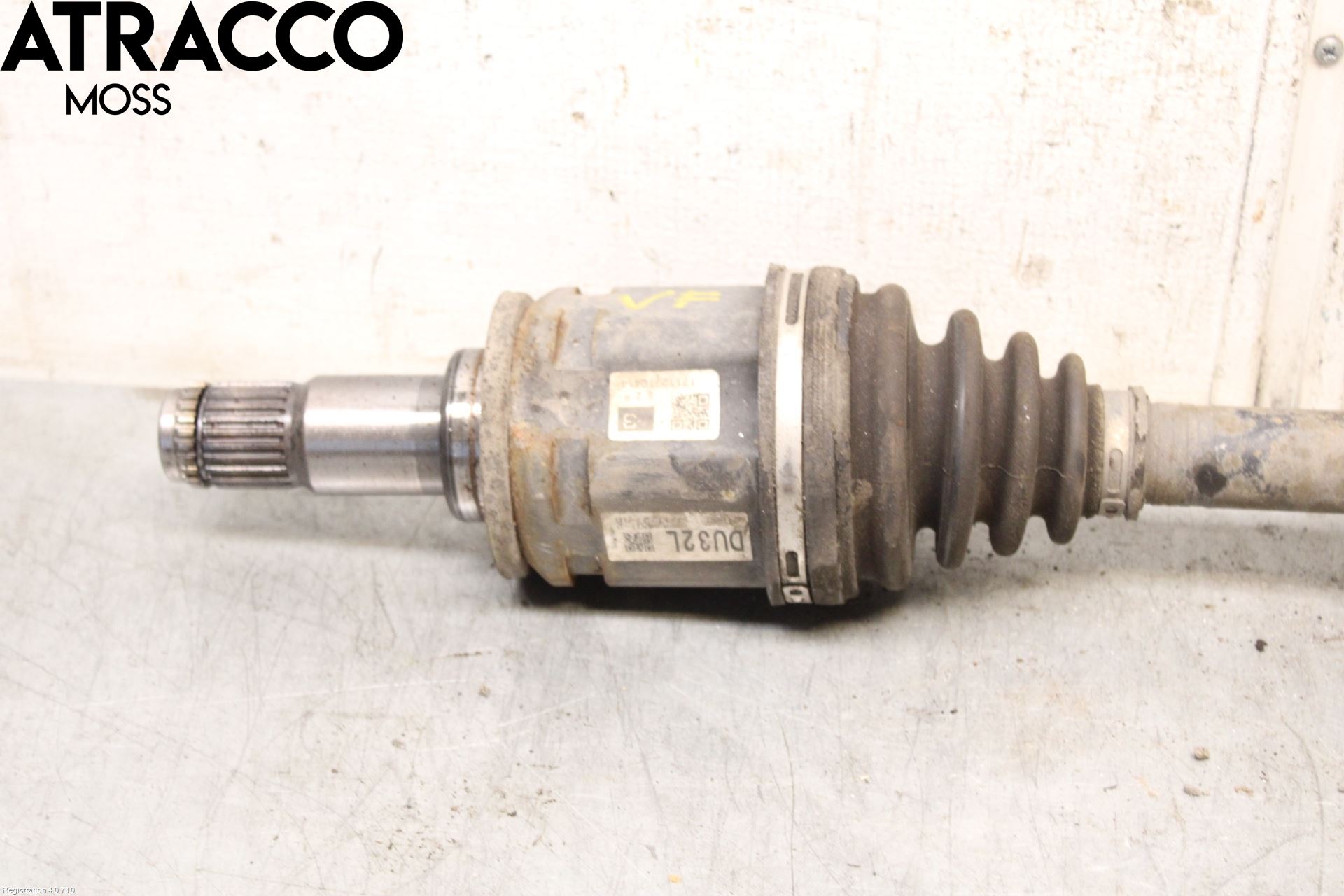 Toyota RAV4 13-18 Drivaksel Foran Kompl Venstre