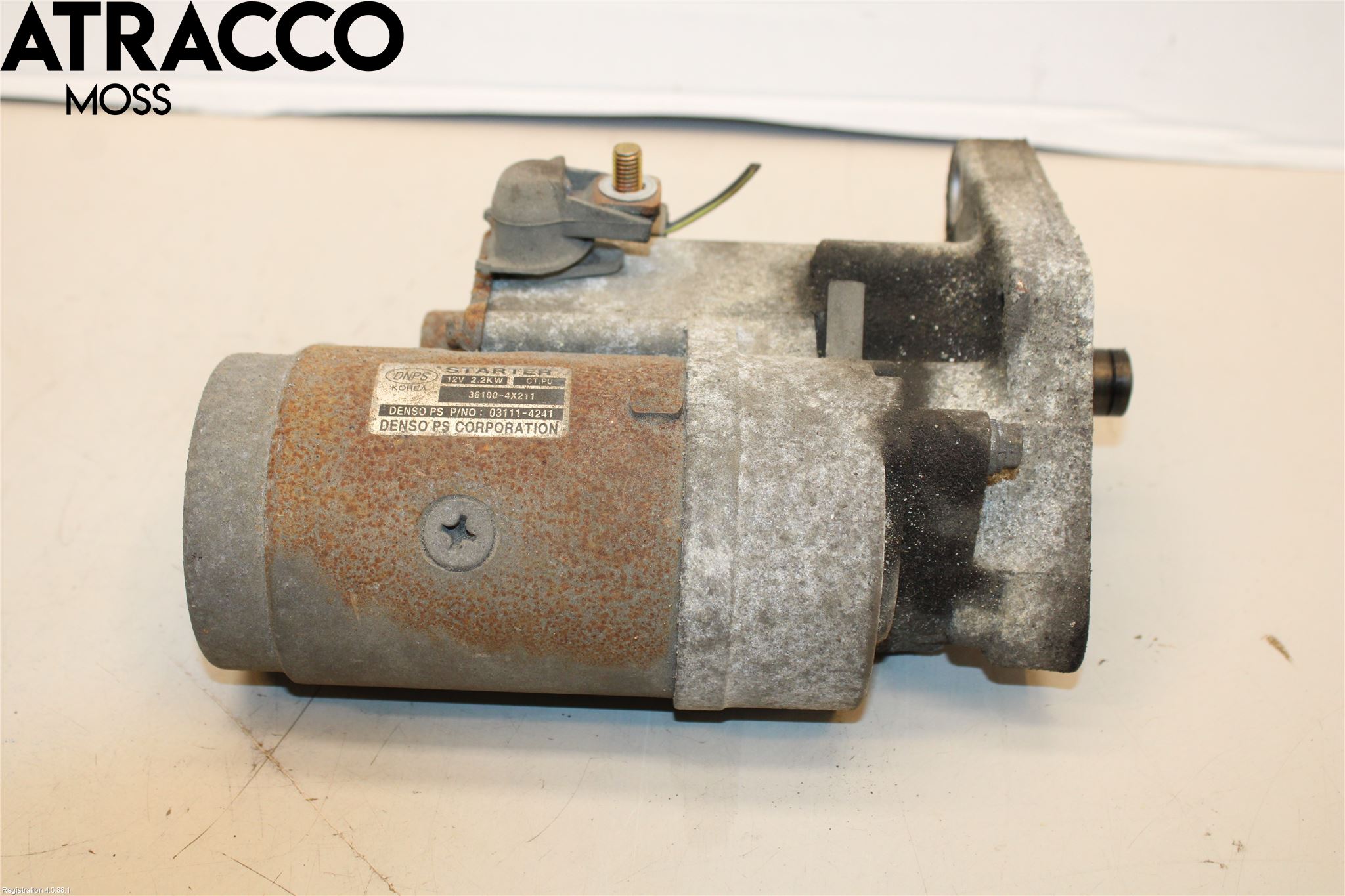 Hyundai TERRACAN Startmotor Diesel