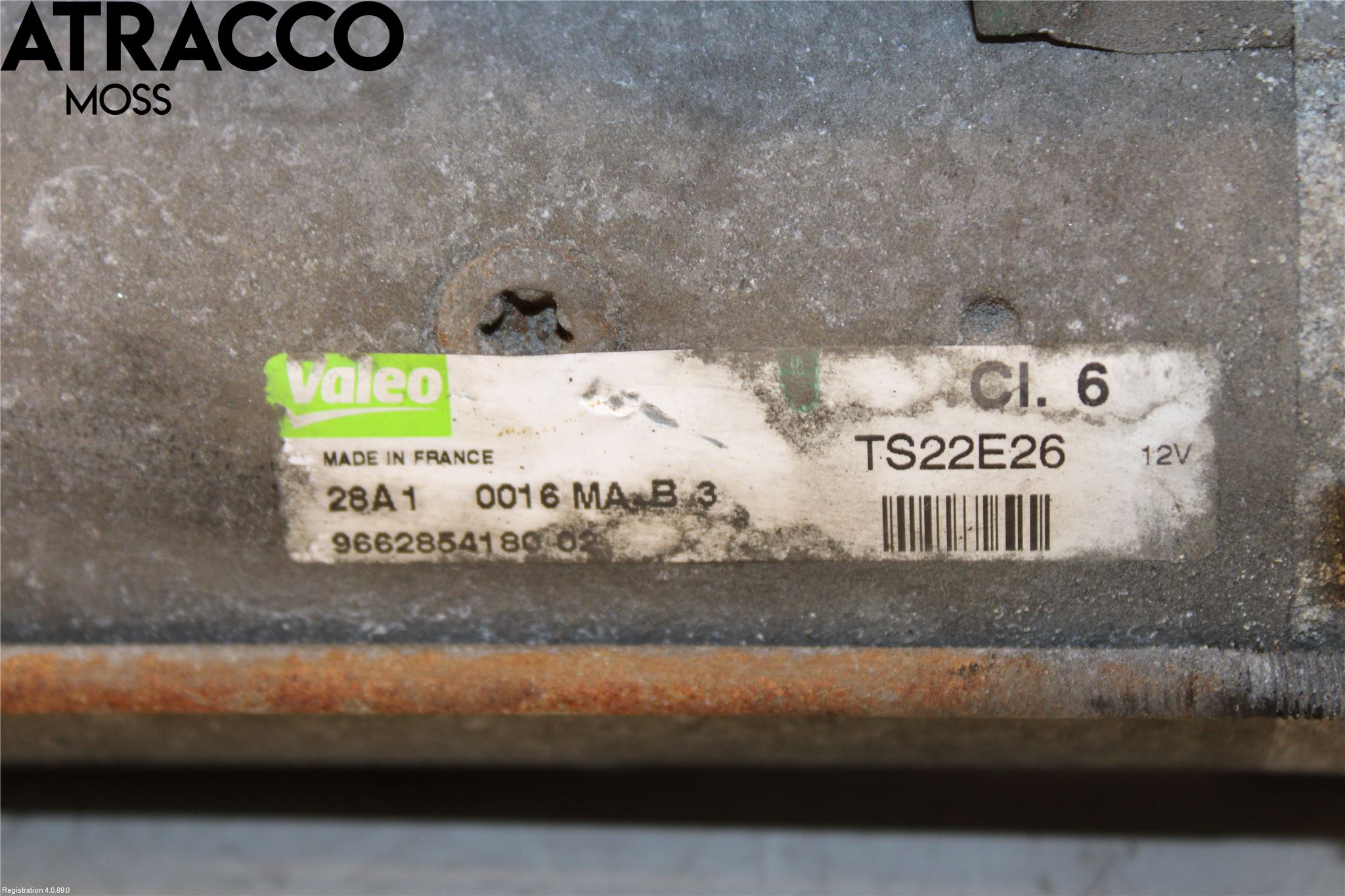 Peugeot 3008 09-16 Startmotor Diesel