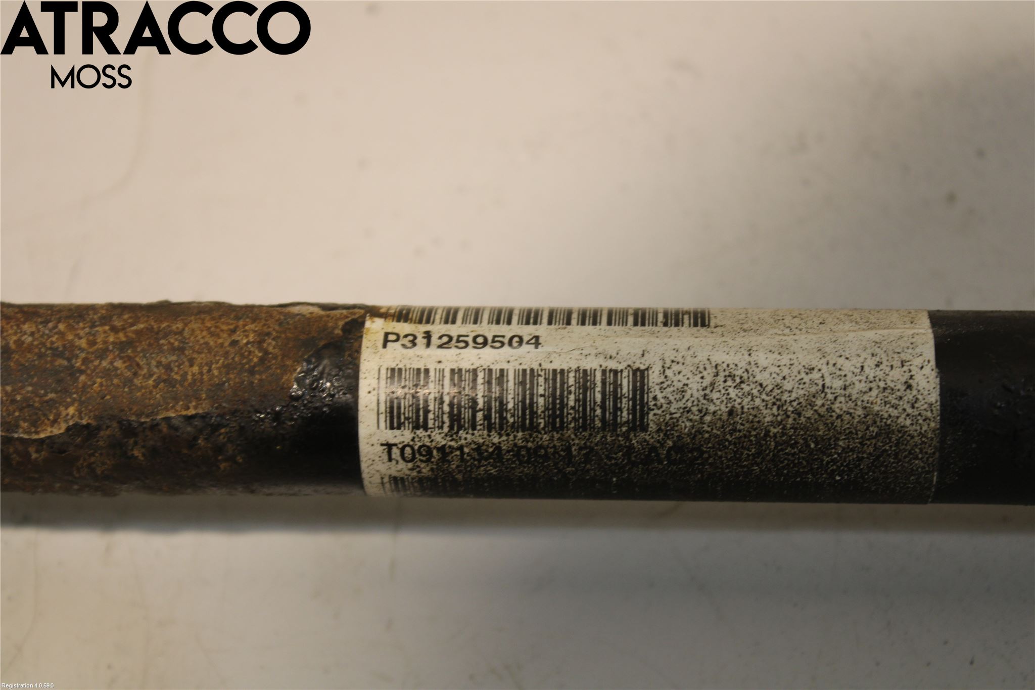 Volvo XC60 09-13 Drivaksel Bak Kompl Venstre